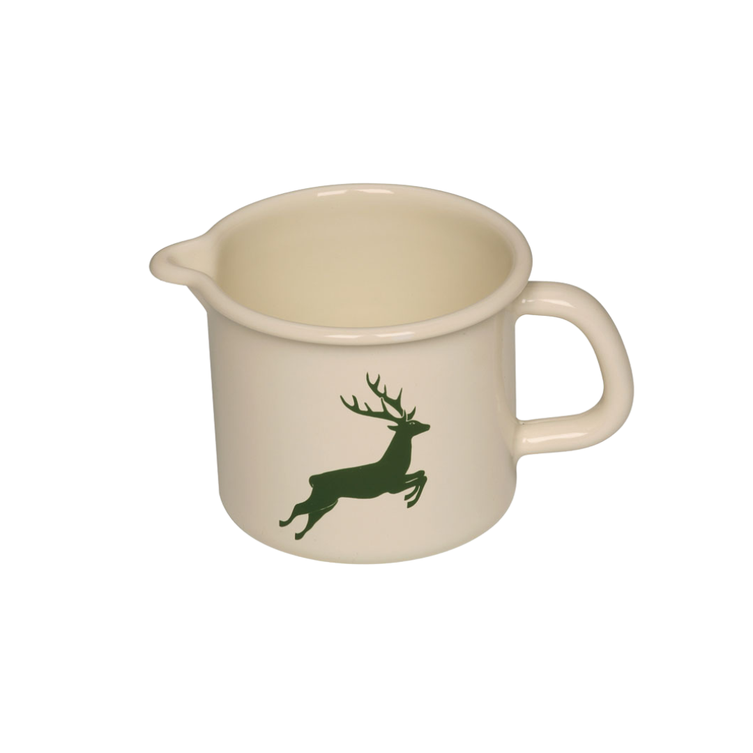 Deer Green Spouted Pot