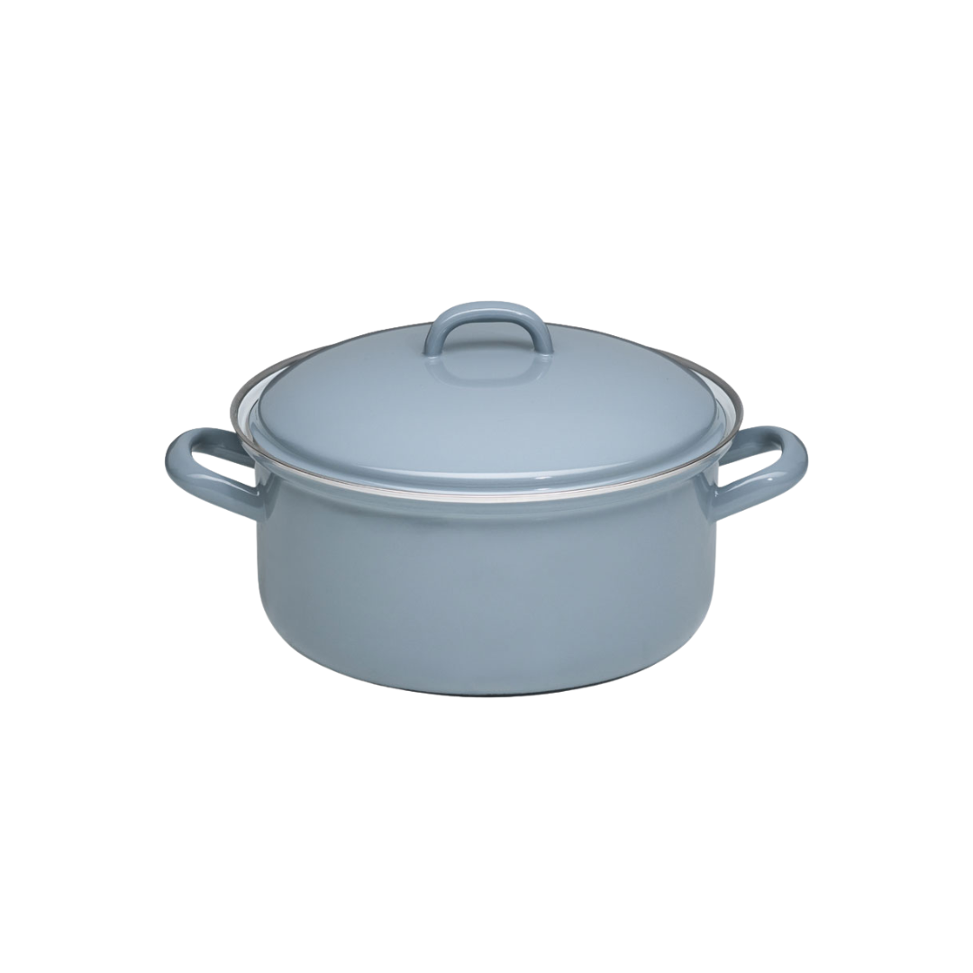 Cocotte Classic Pure Grey avec couvercle