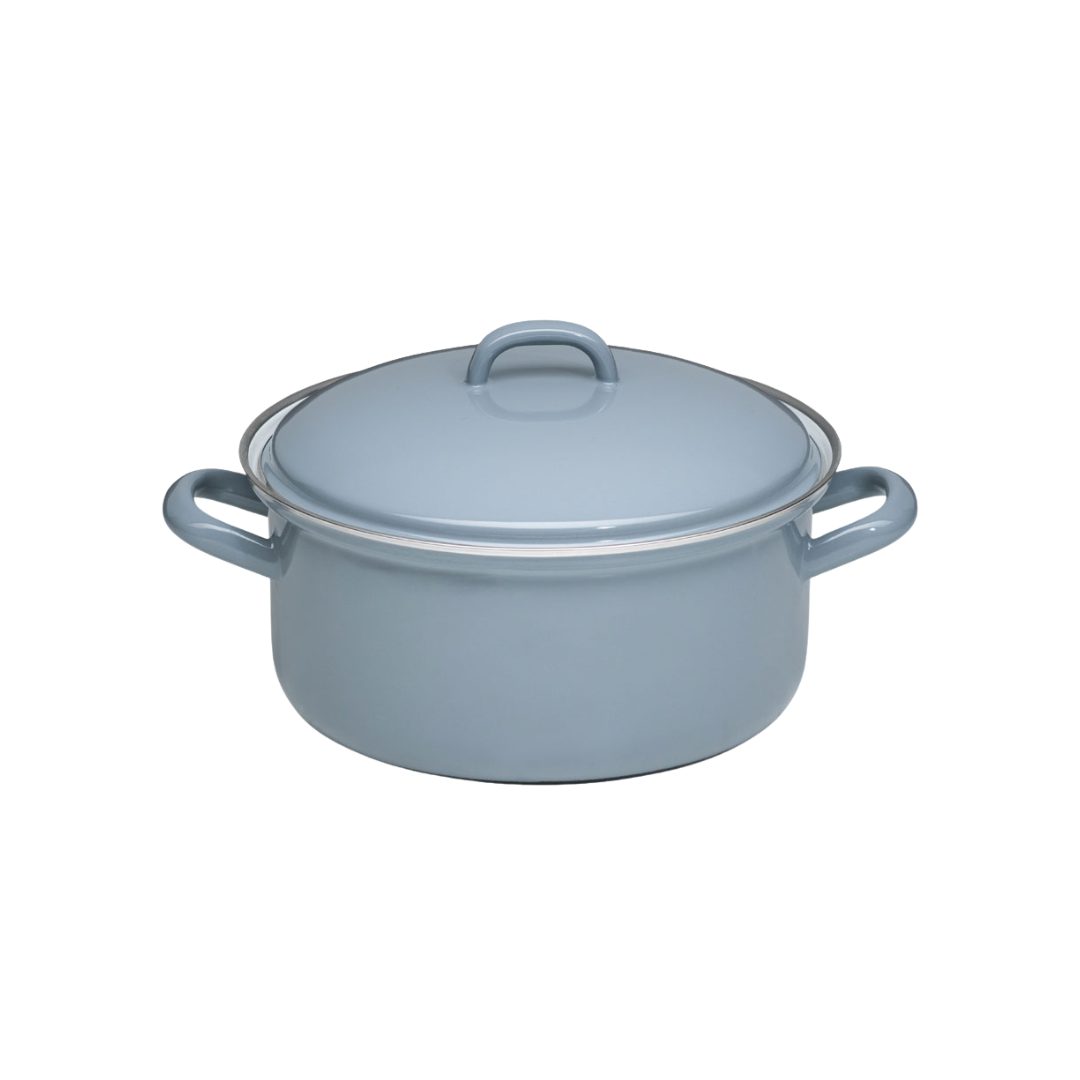 Cocotte Classic Pure Grey avec couvercle