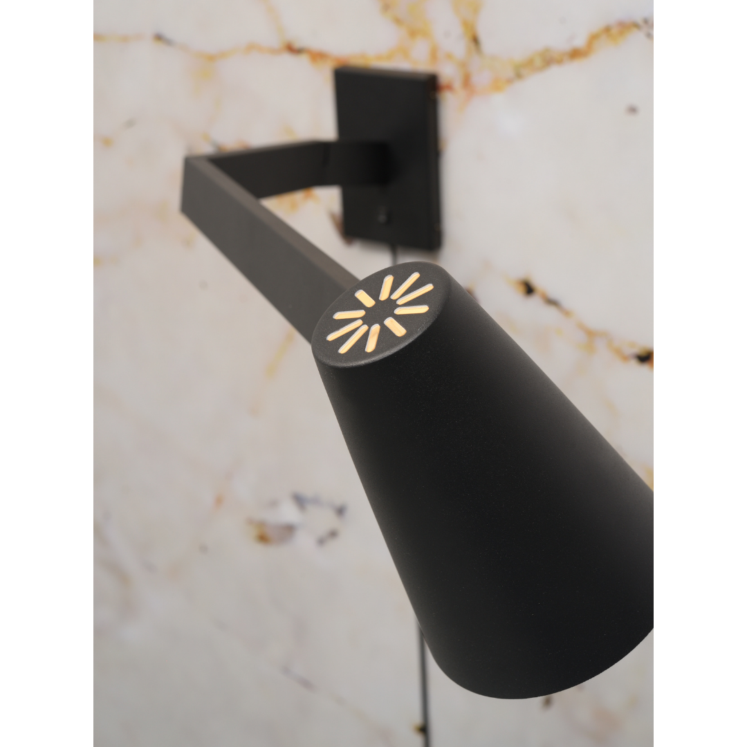 It's about Romi Wandlampe Eisen Biarritz langer Arm – Bild 3