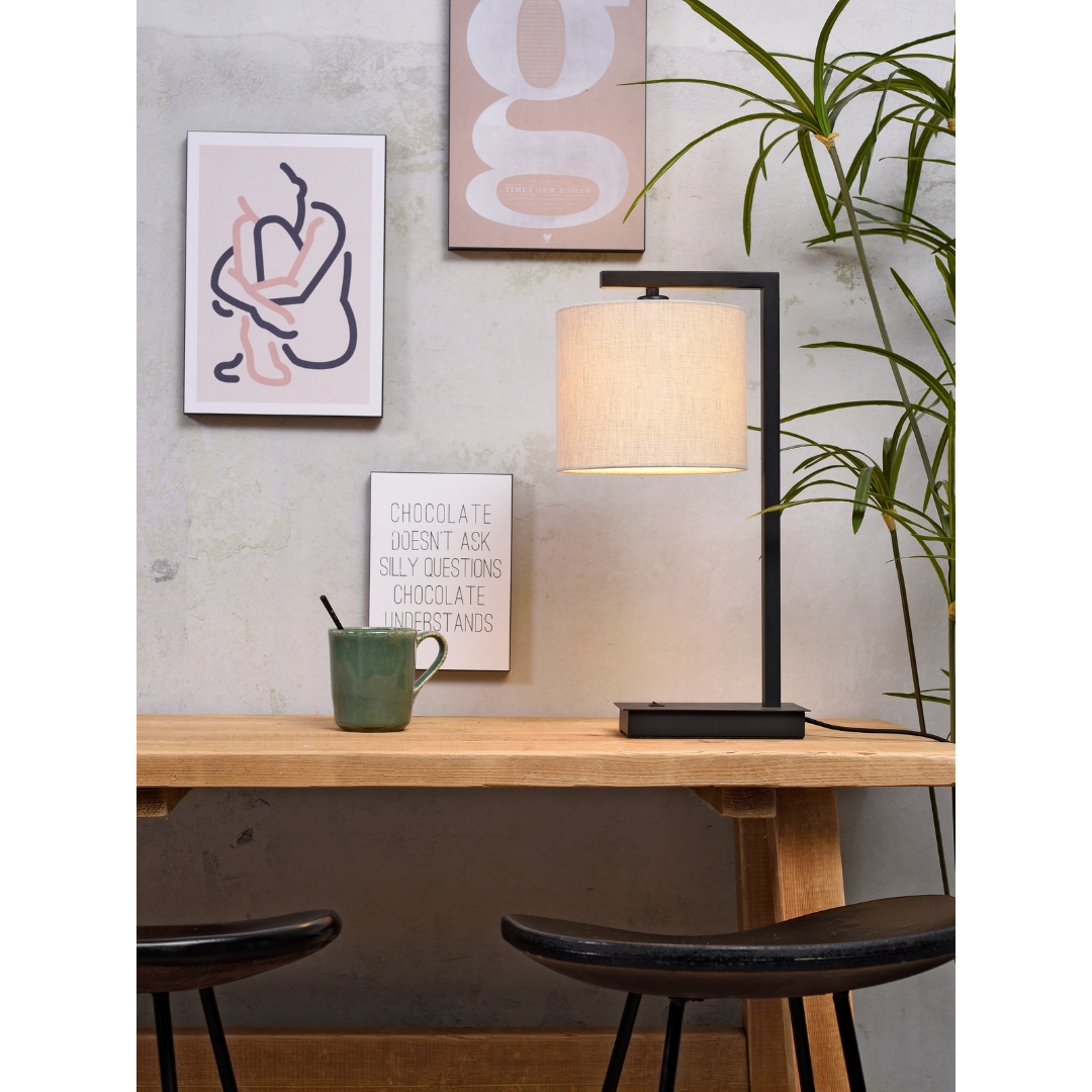 It's about Romi Tischleuchte Boston Schirm 18x15 – Bild 6