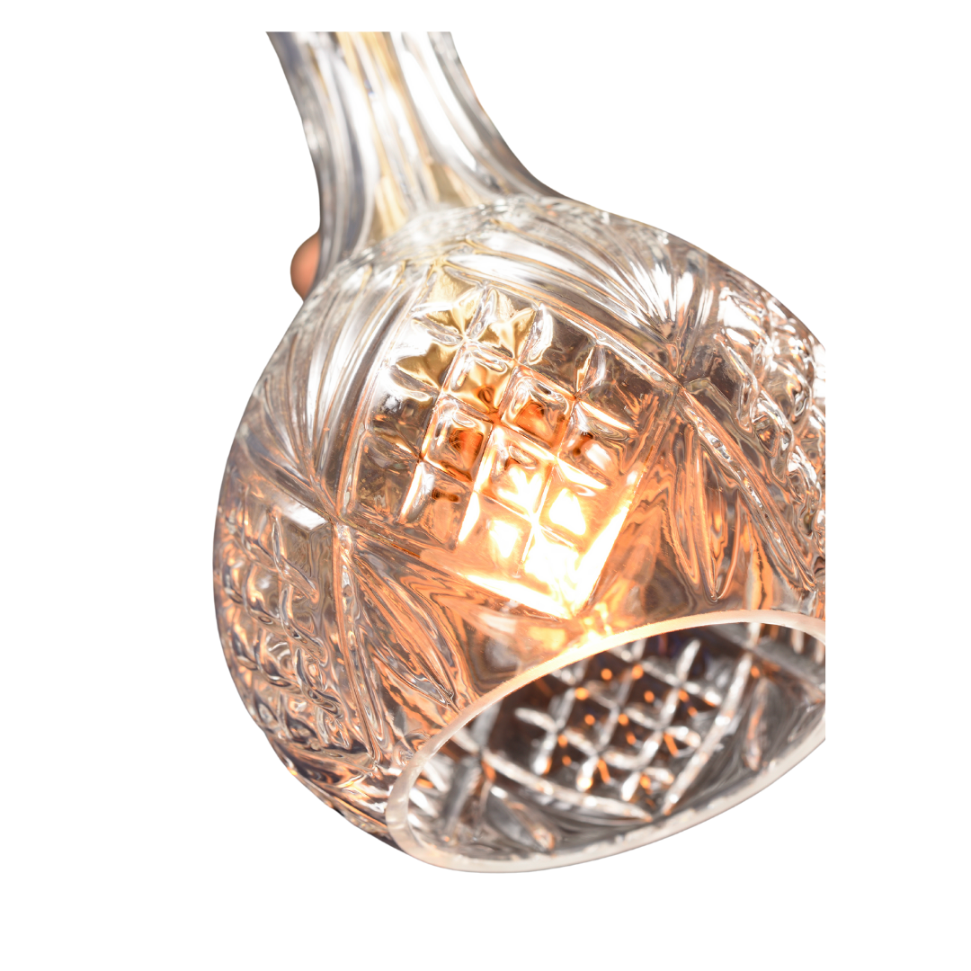 Suspension en verre Brussels Goutte