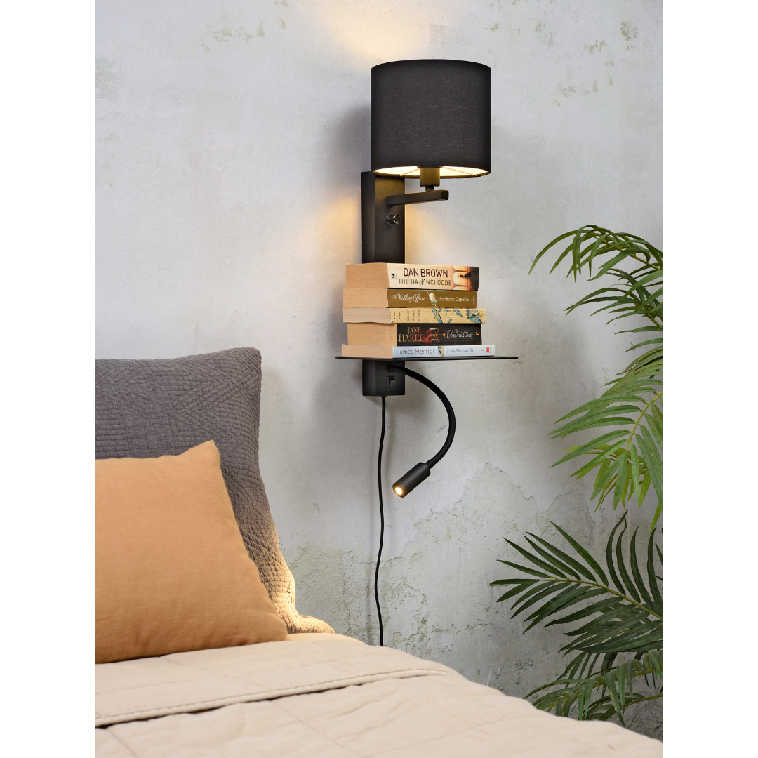 It's about Romi Wandleuchte Florence Brett+USB+Leselampe 18x15 cm – Bild 2