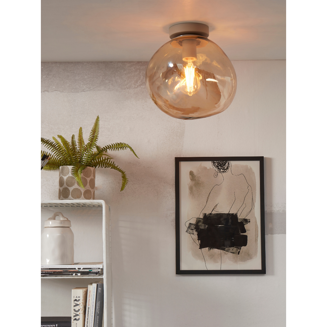 Ceiling light Helsinki Stone