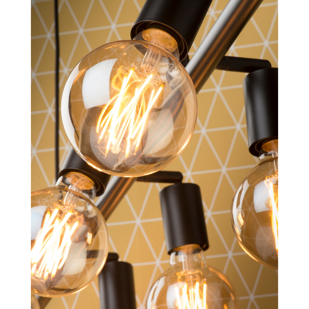 Iron Pendant Lamp Miami 8-arm