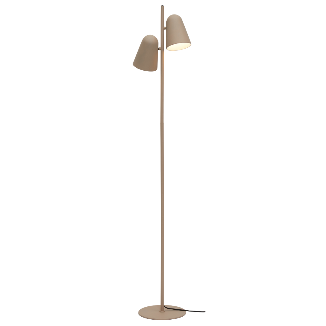 Floor Lamp Iron Salamanca 2-Shade
