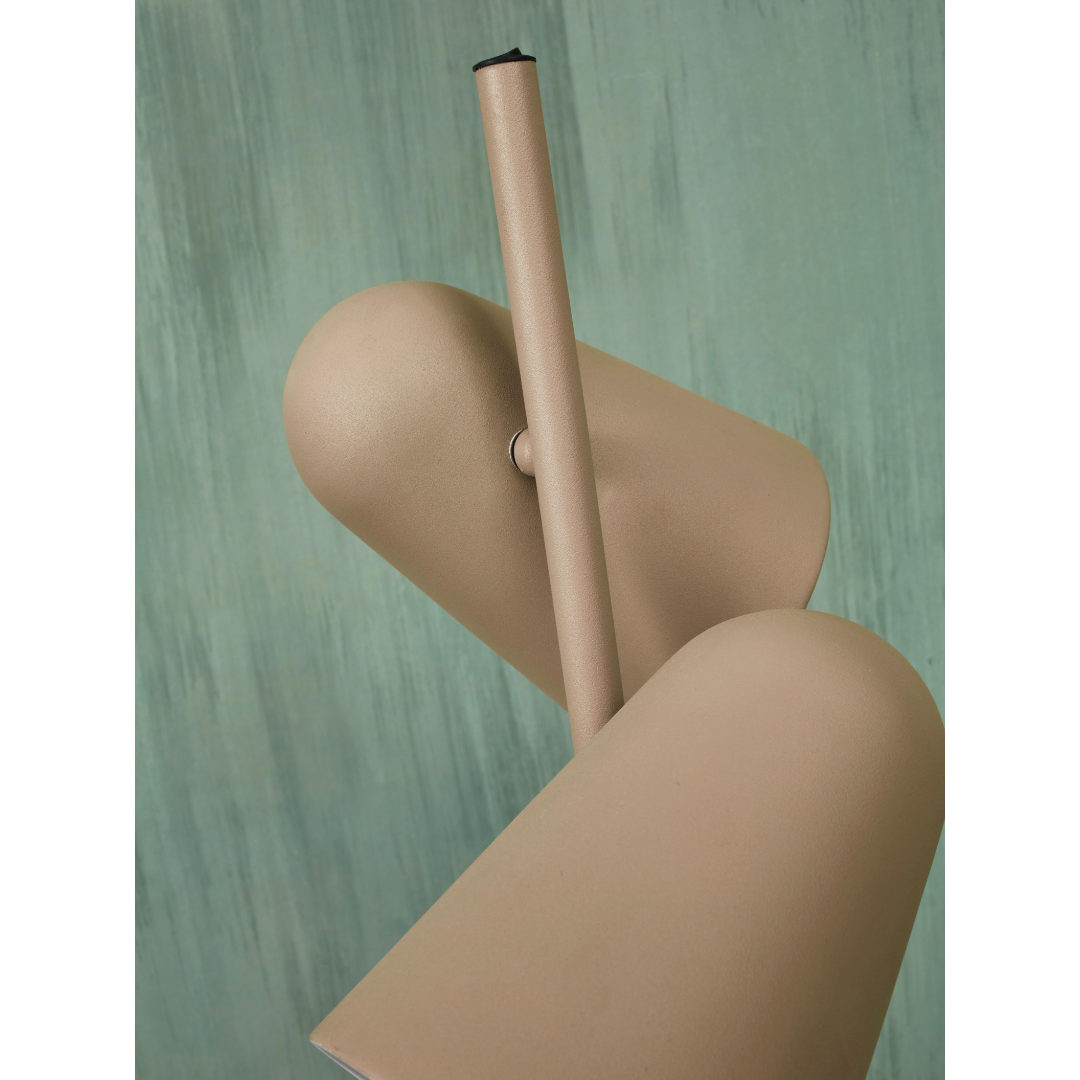 Floor Lamp Iron Salamanca 2-Shade