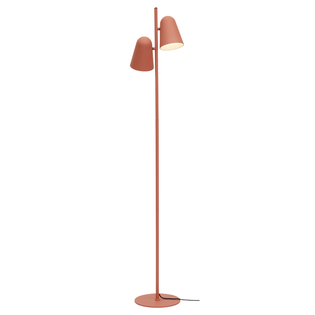Floor Lamp Iron Salamanca 2-Shade