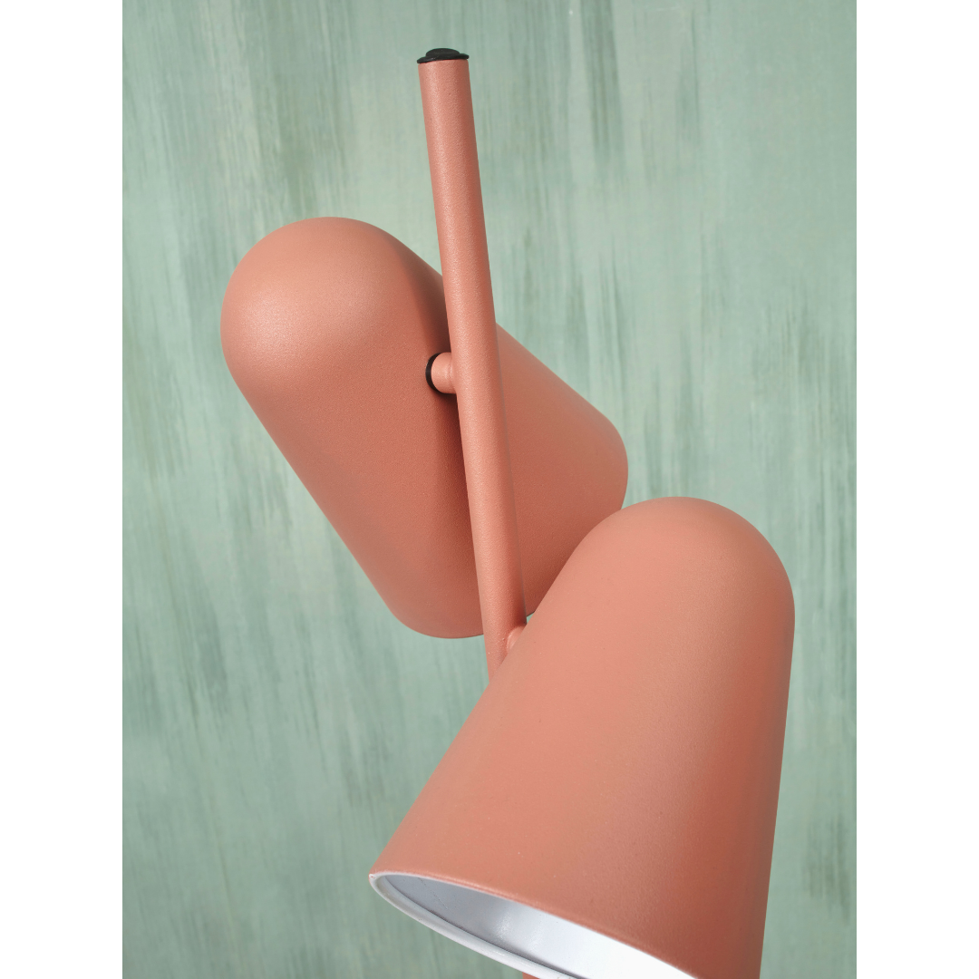 Floor Lamp Iron Salamanca 2-Shade