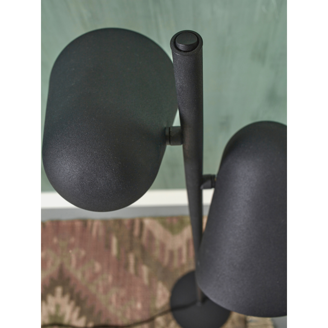 Floor Lamp Iron Salamanca 2-Shade