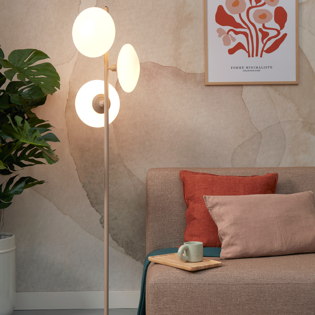 Sapporo Floor Lamp with 3 Discs
