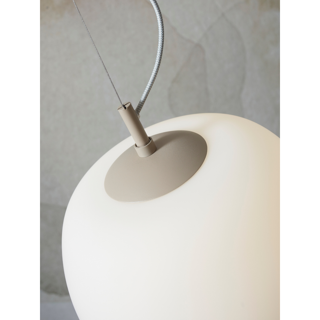 Pendant lamp Sapporo white sand
