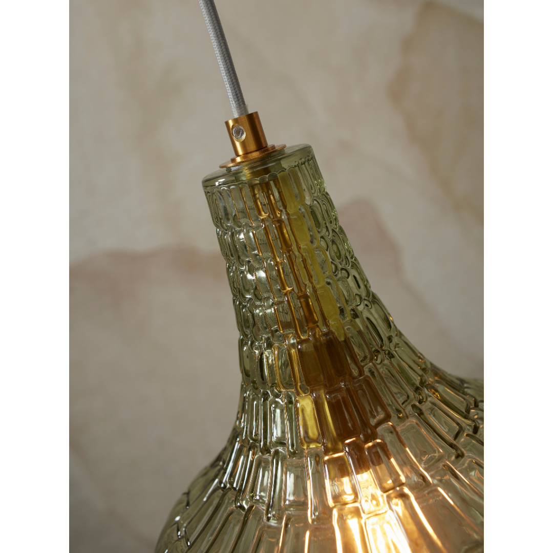 Hanging Lamp Glass Venice drop
