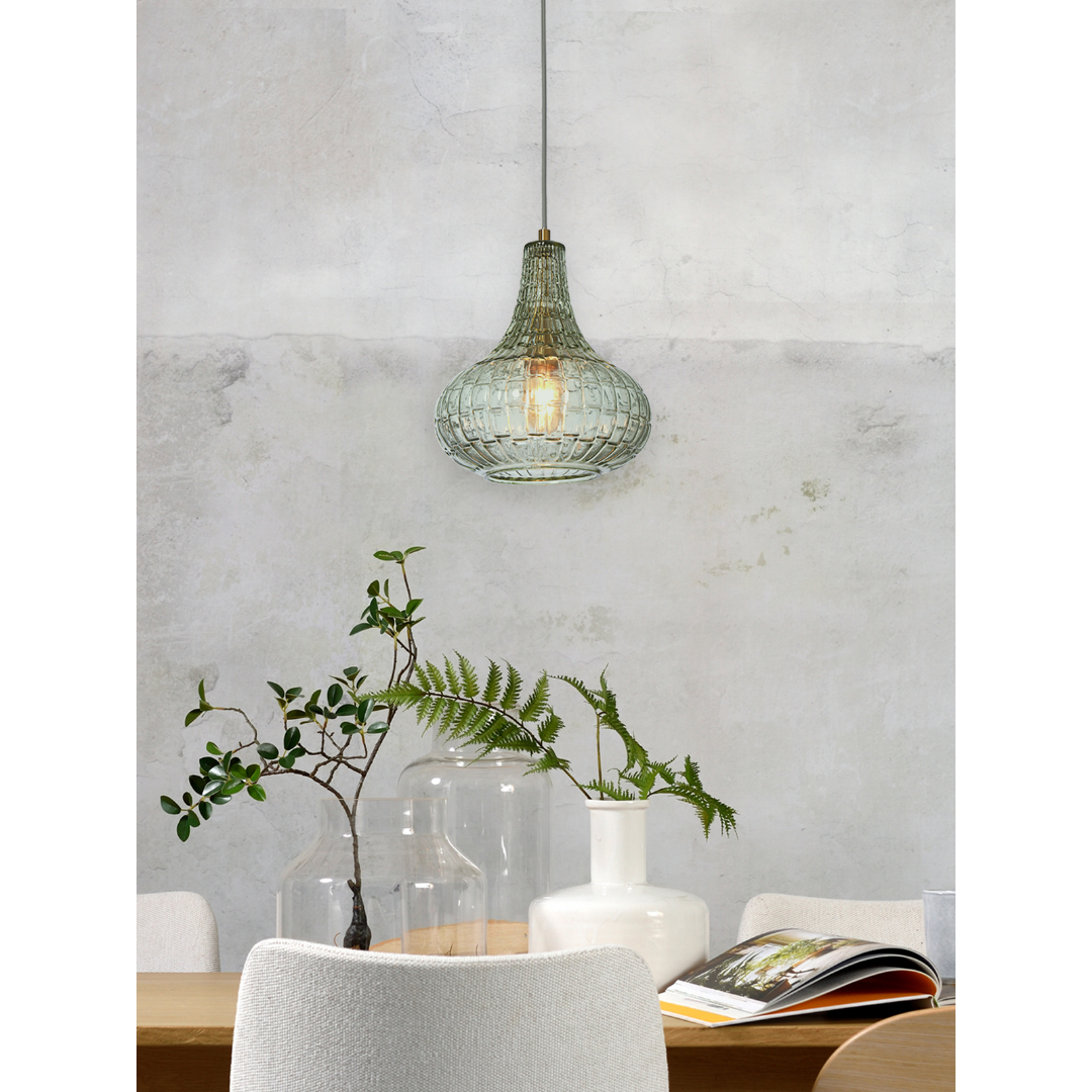 Hanging Lamp Glass Venice drop