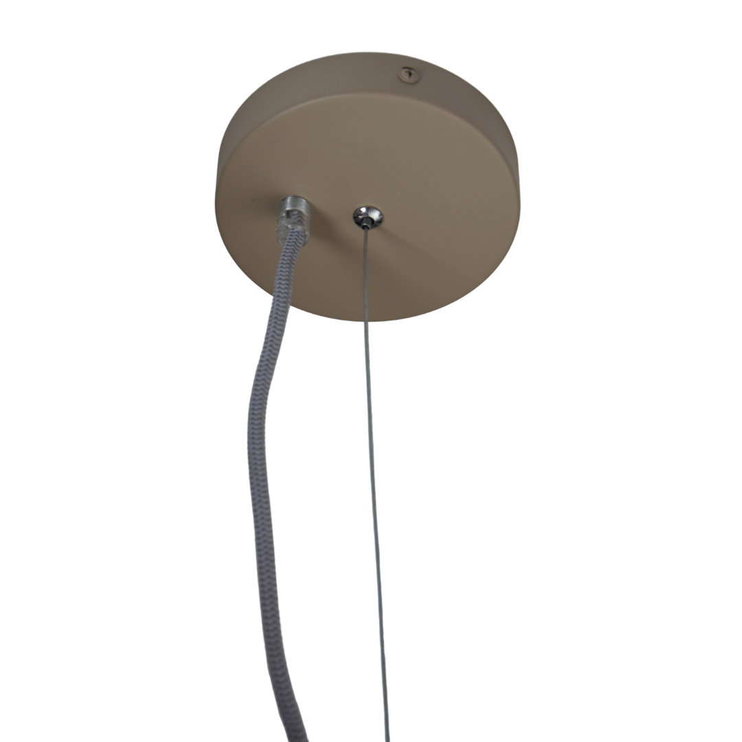 Hängelampe Glas Verona gerippt
