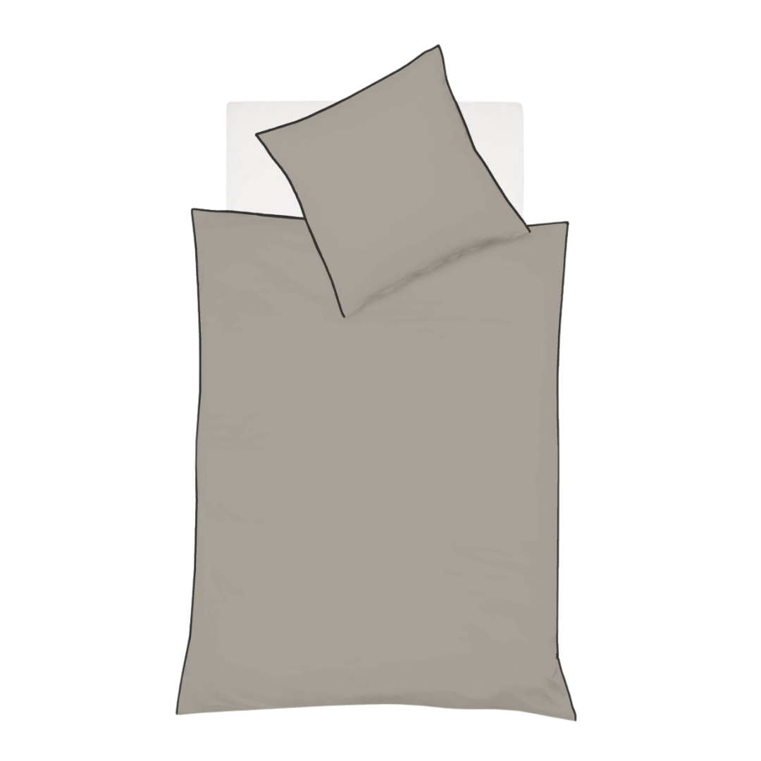 fleuresse BLACK PREMIUM Schweizer Satin Bettwäsche – Bild 5