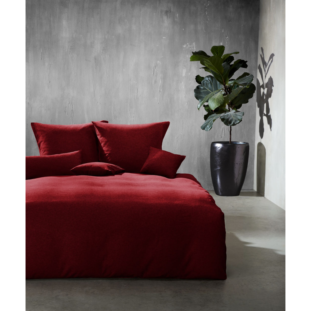 fleuresse Lech buntgewebte Flanell-Bettwäsche – Bild 5