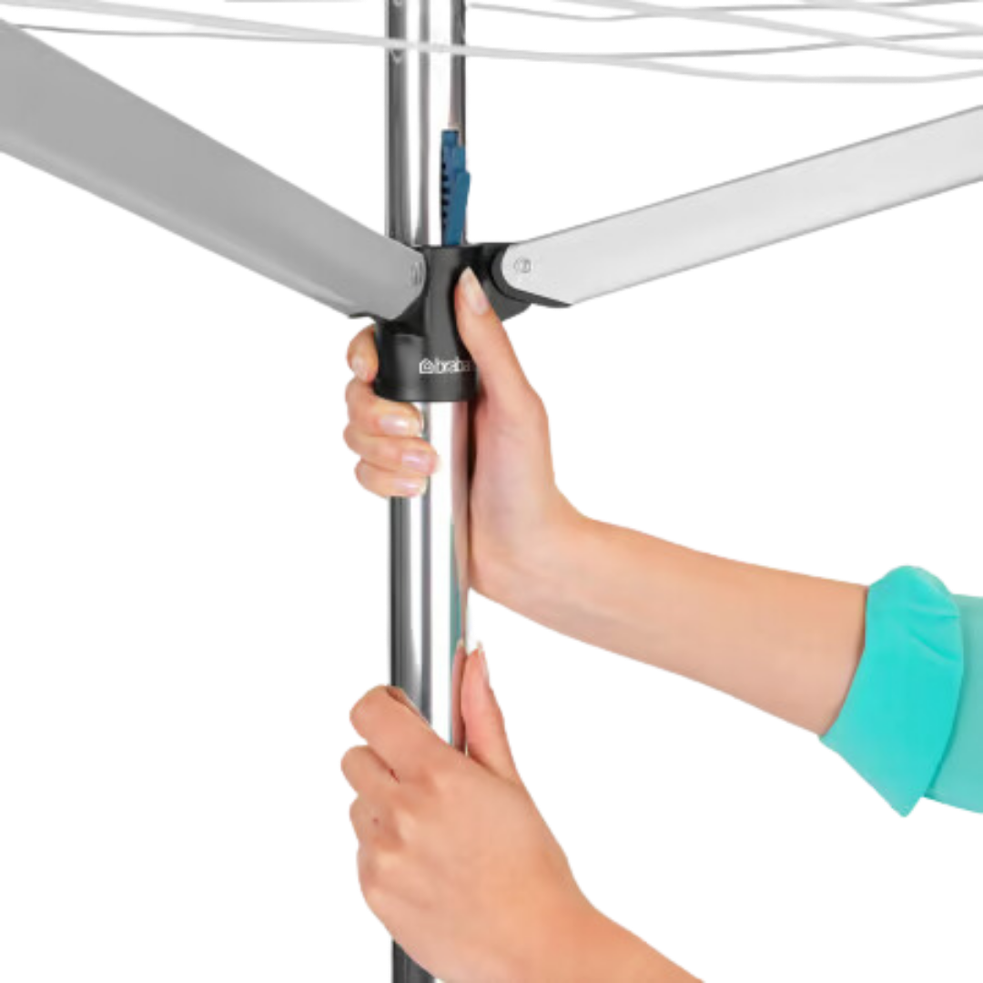 Brabantia Wäschespinne Essential 30m - 3 Arme – Bild 3