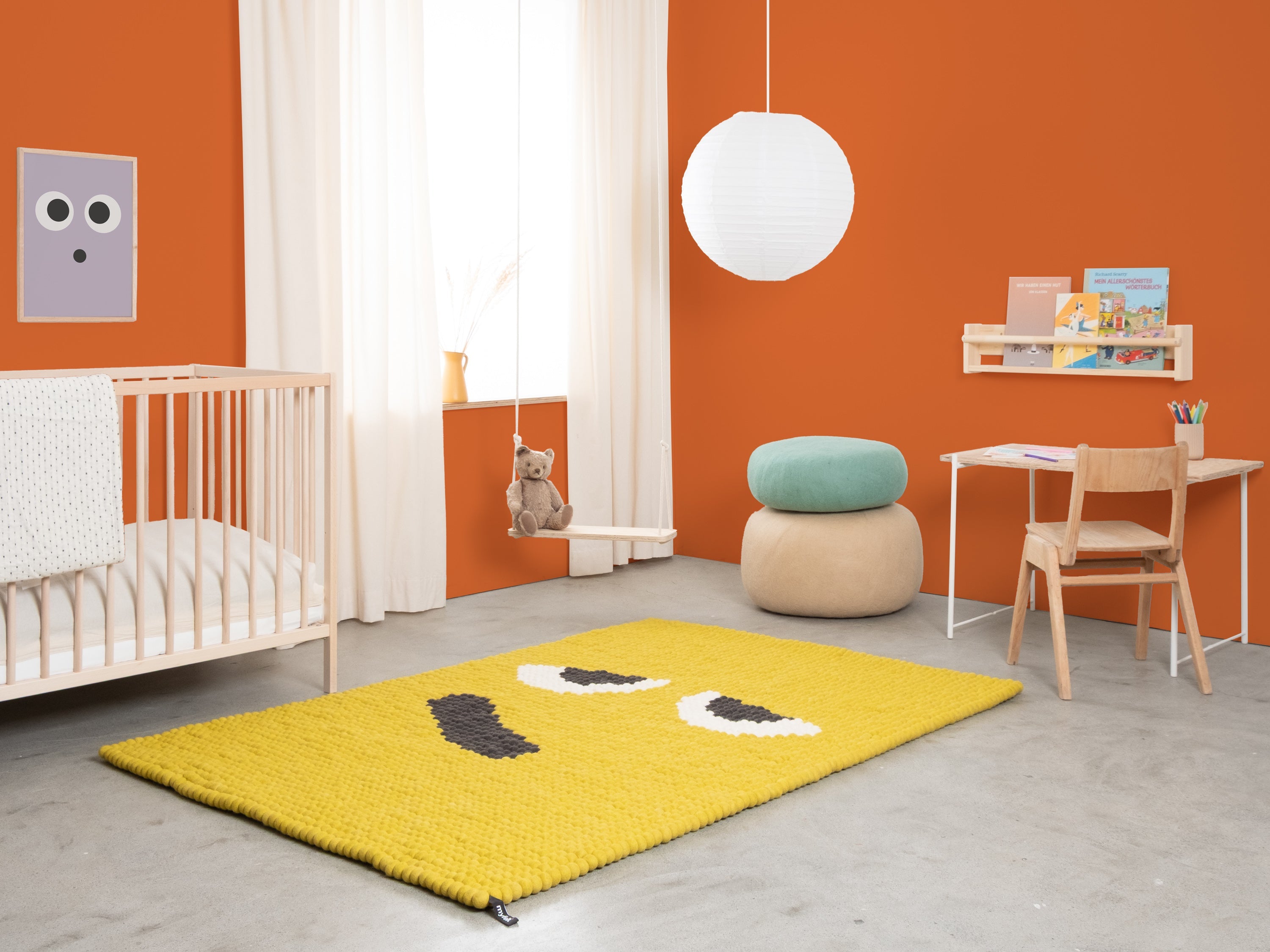 myfelt Horst Filzkugelteppich aus Schurwolle – Bild 4