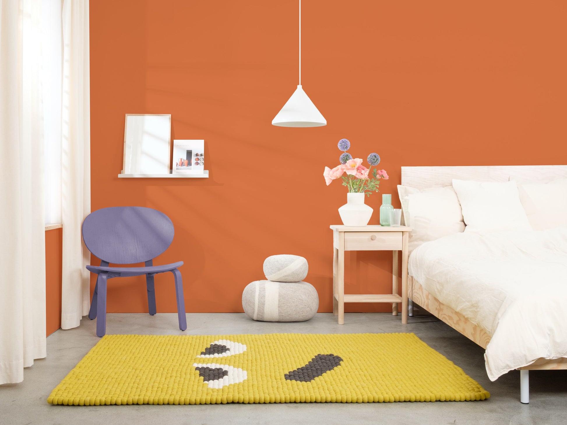myfelt Horst Filzkugelteppich aus Schurwolle – Bild 6