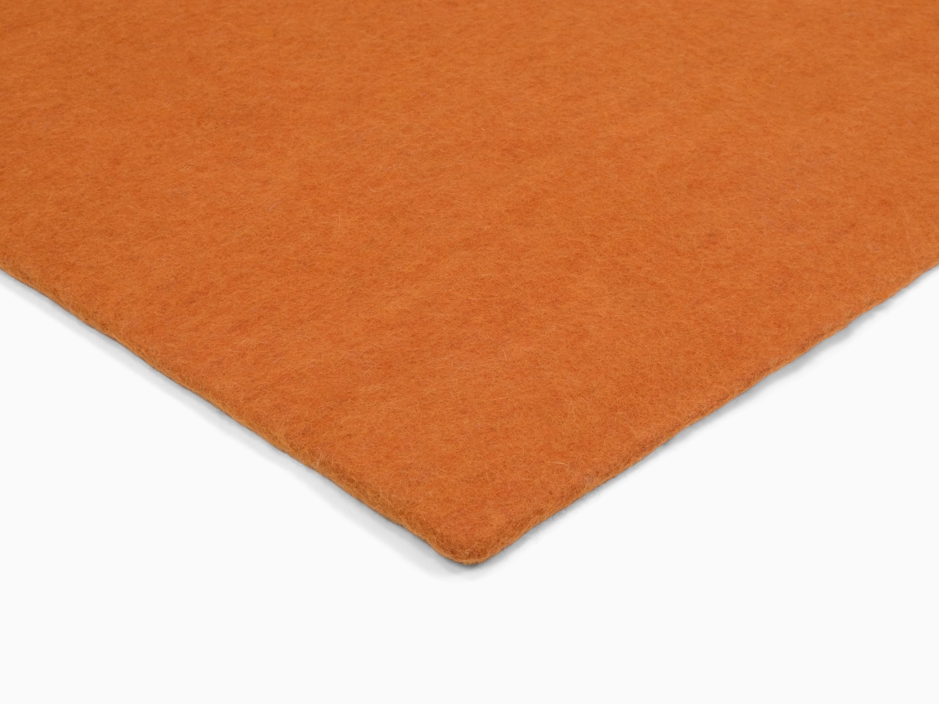 myfelt Afra Filzkugelteppich Orange aus Schurwolle – Bild 6