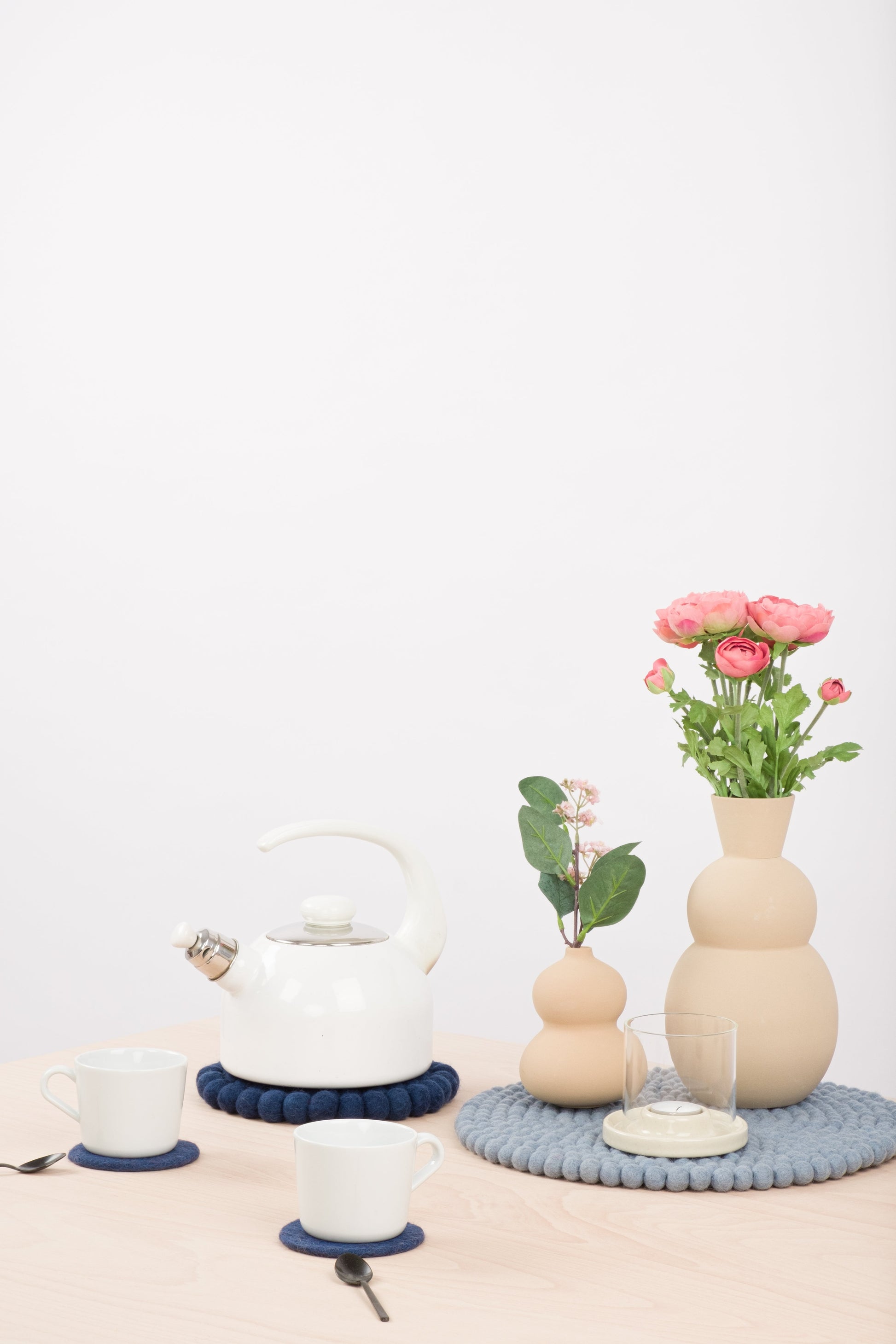 myfelt Alva Untersetzer Blau aus Schurwolle – Bild 4