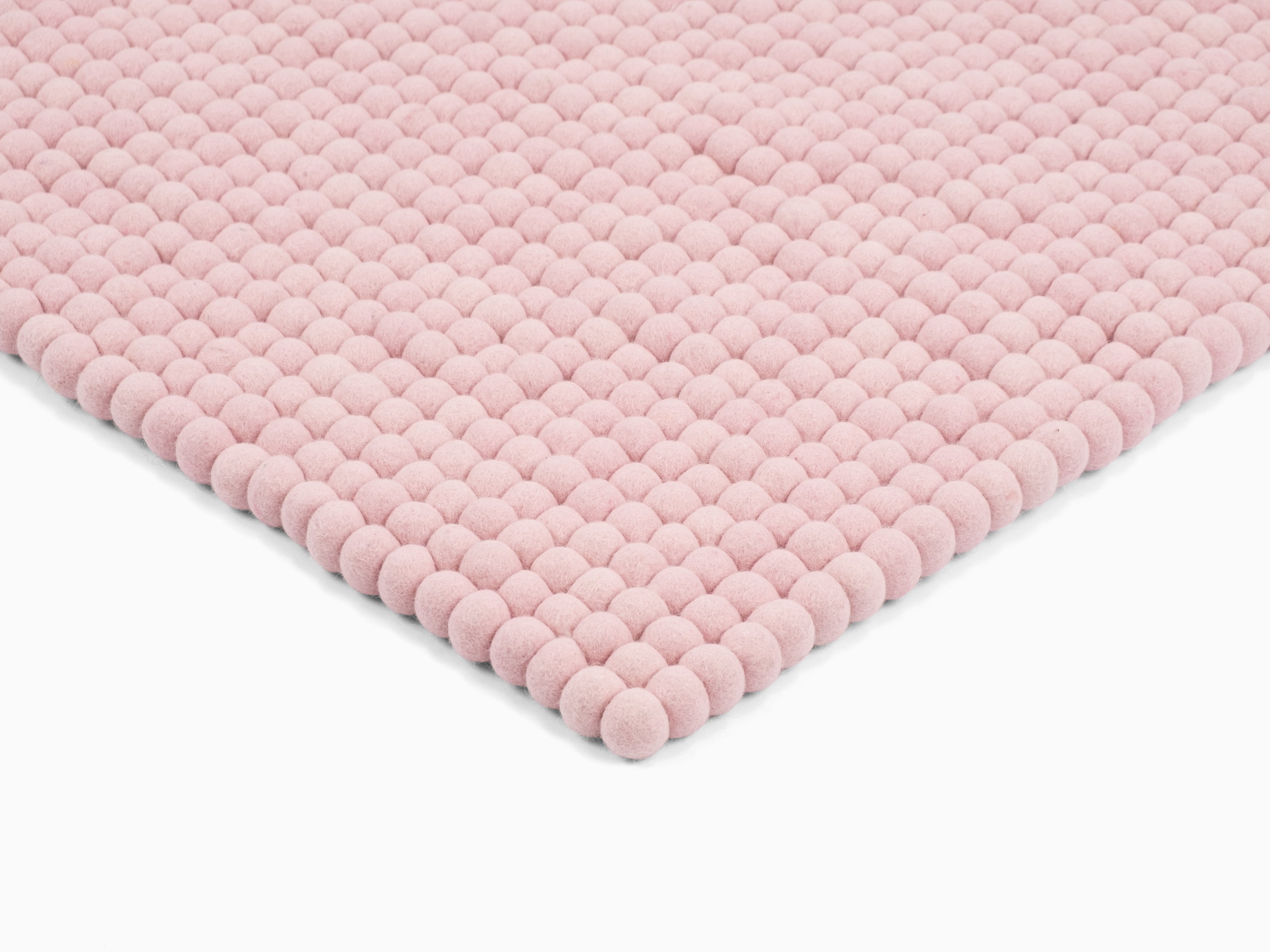myfelt Friedrich Filzkugelteppich Rosa aus Schurwolle – Bild 7
