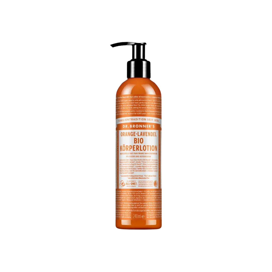 Bio Körperlotion Orange-Lavendel 240ml – Produktansicht