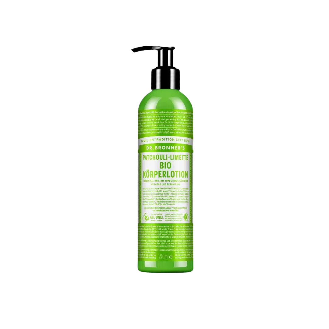 Dr. Bronner´s Bio Körperlotion Patchouli-Limette 240ml
