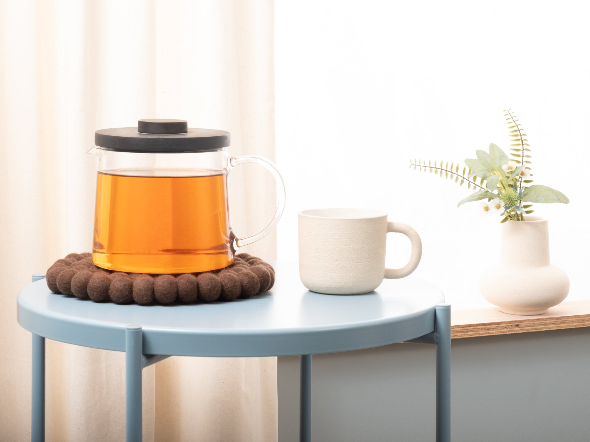 myfelt Egon Untersetzer Braun aus Schurwolle – Bild 4