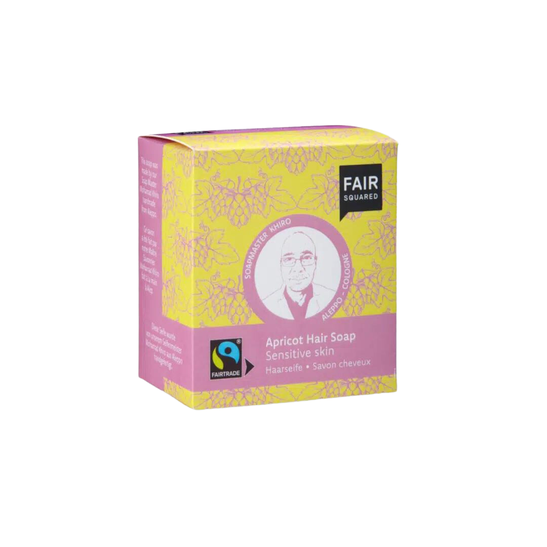 Fair Squared Apricot Hair Soap Sensitive Skin 2x80g