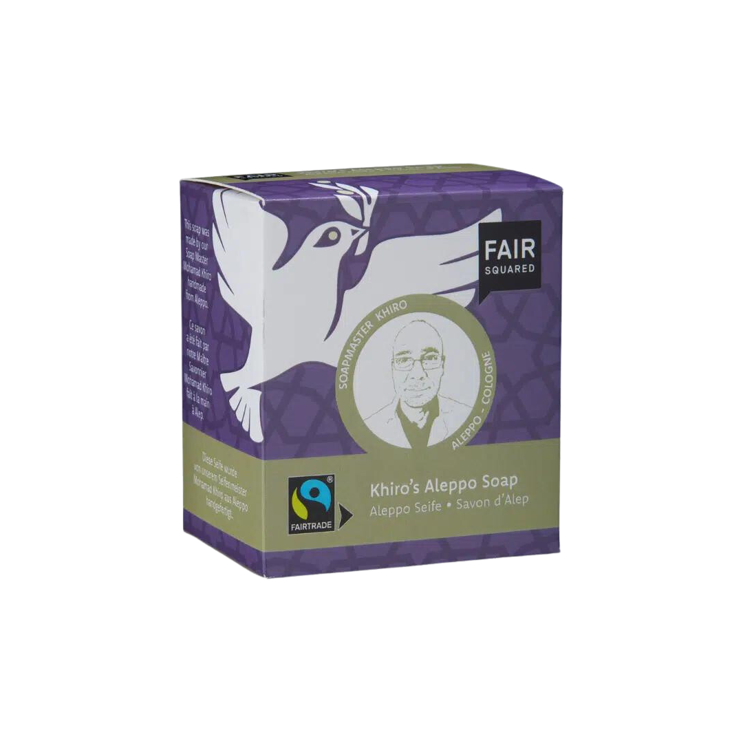 Khiro’s Aleppo Seife 160g – Produktansicht