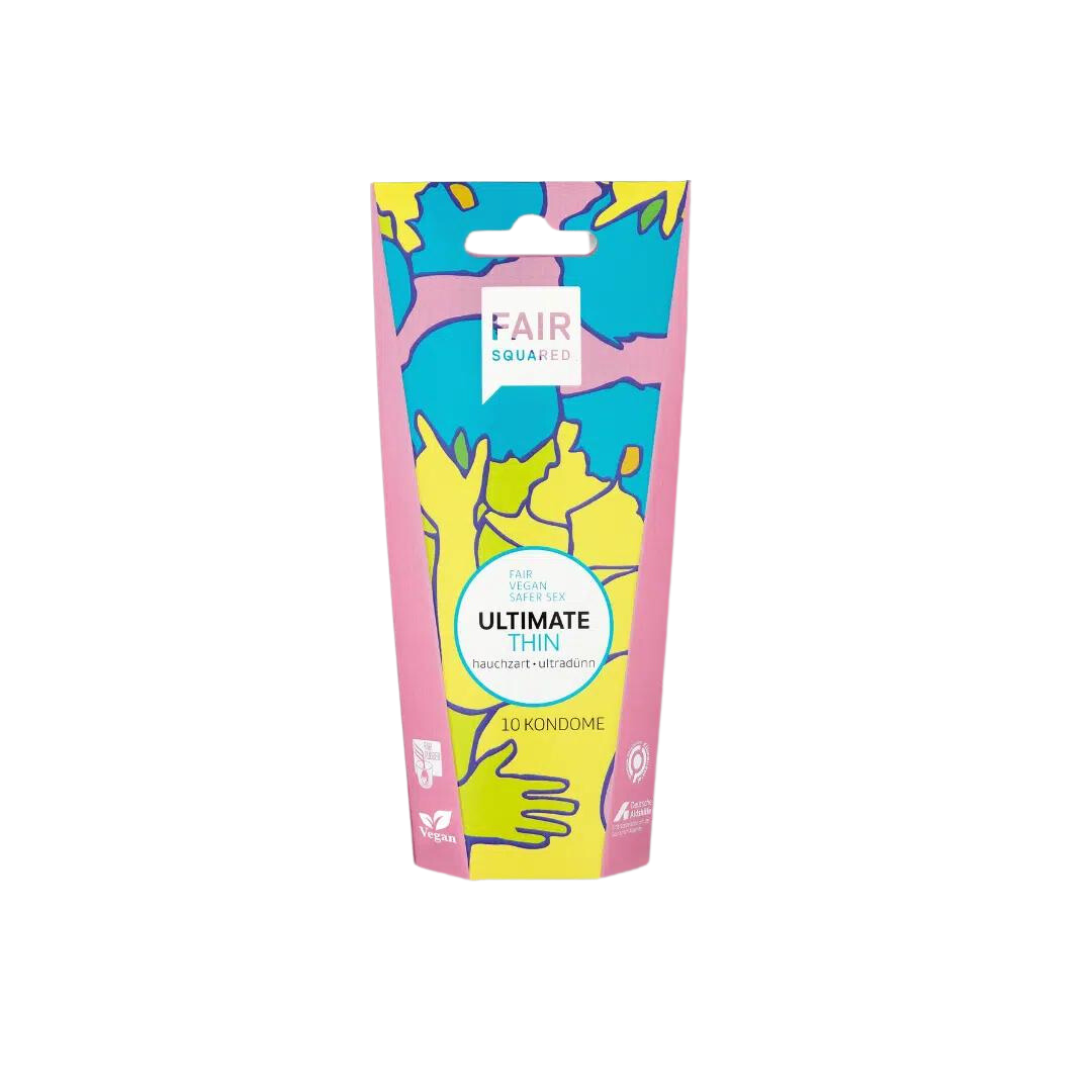 Fair Squared Vegane Kondome Ultimate Thin 10 Stück