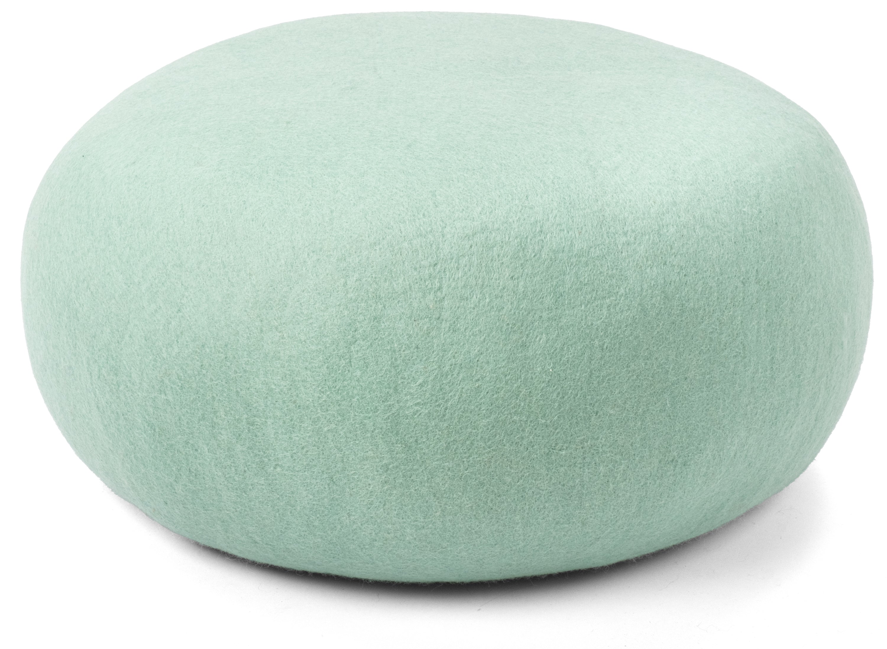 myfelt Fine Sitzkissen Blau, Beige aus Schurwolle – Bild 6