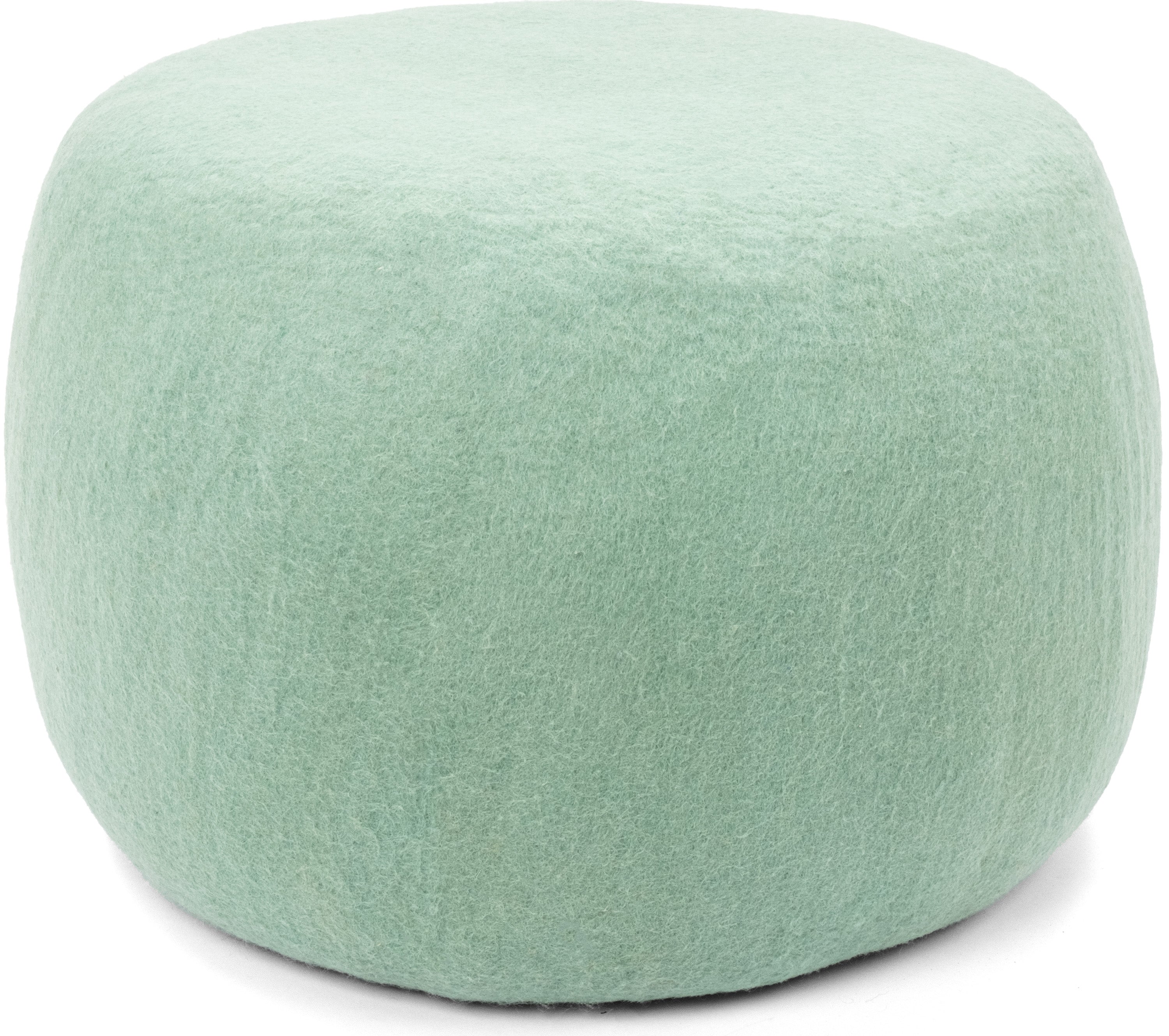 myfelt Fine Sitzkissen Blau, Beige aus Schurwolle – Bild 5