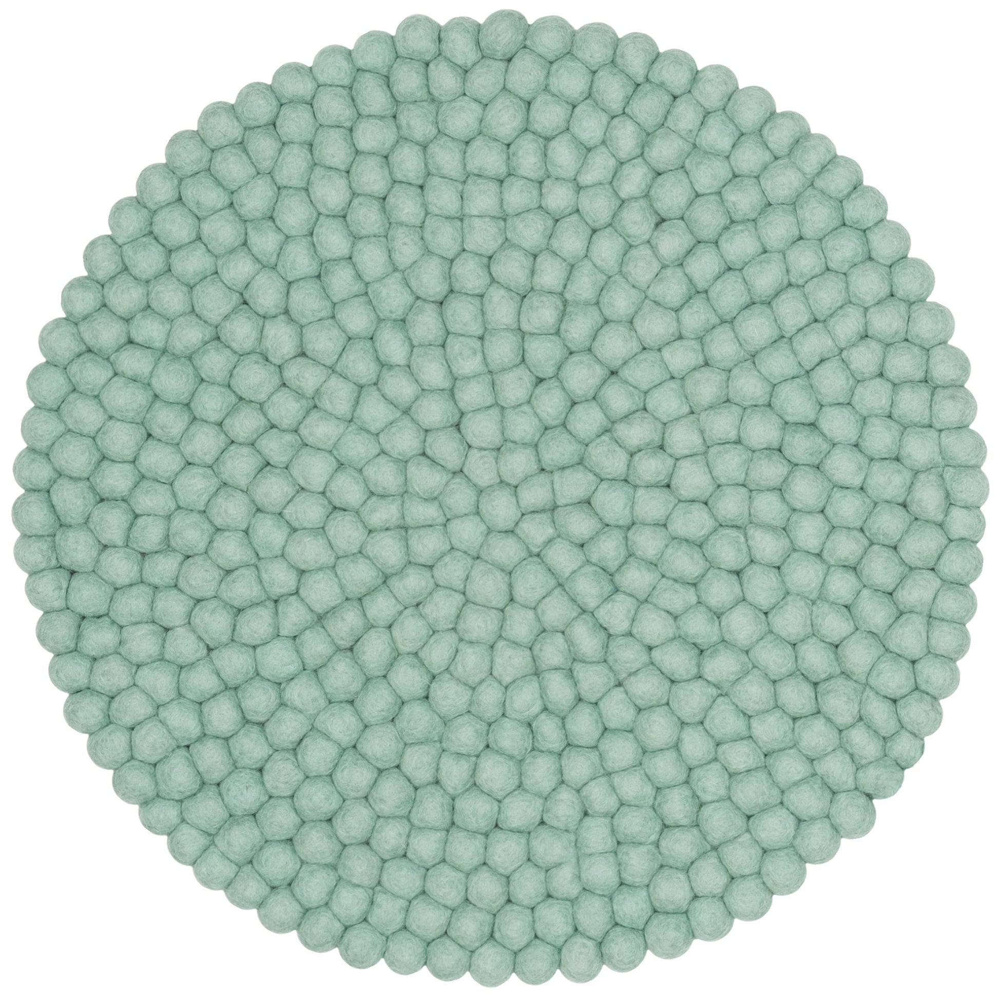 myfelt Fine Sitzkissen Blau aus Schurwolle