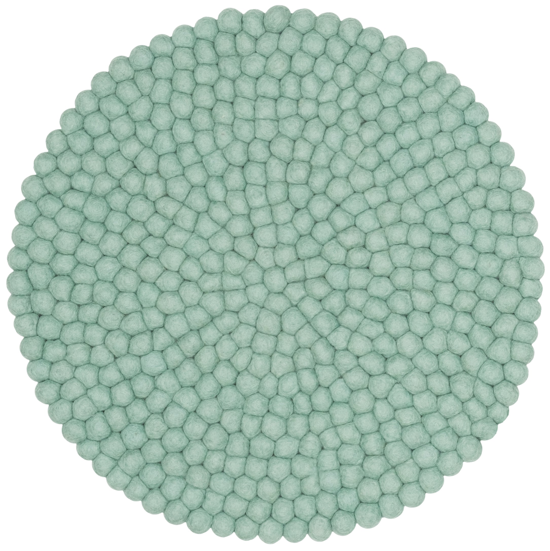 myfelt Fine Sitzkissen Blau aus Schurwolle