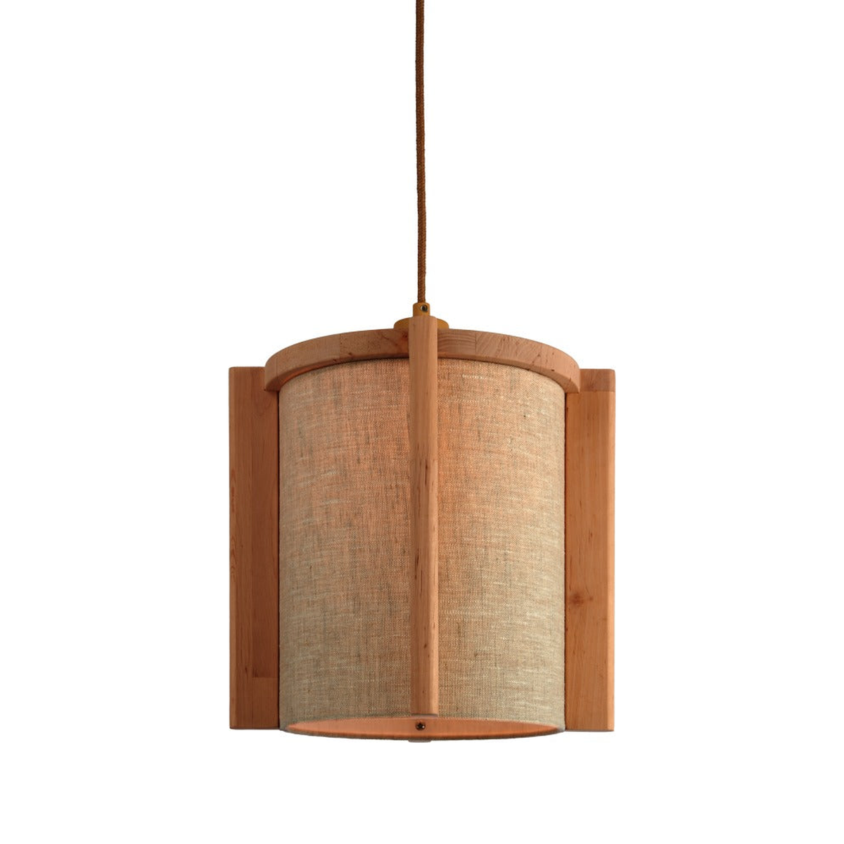 Corsica alder wood pendant lamp by GOOD&MOJO, overall view | Taiga