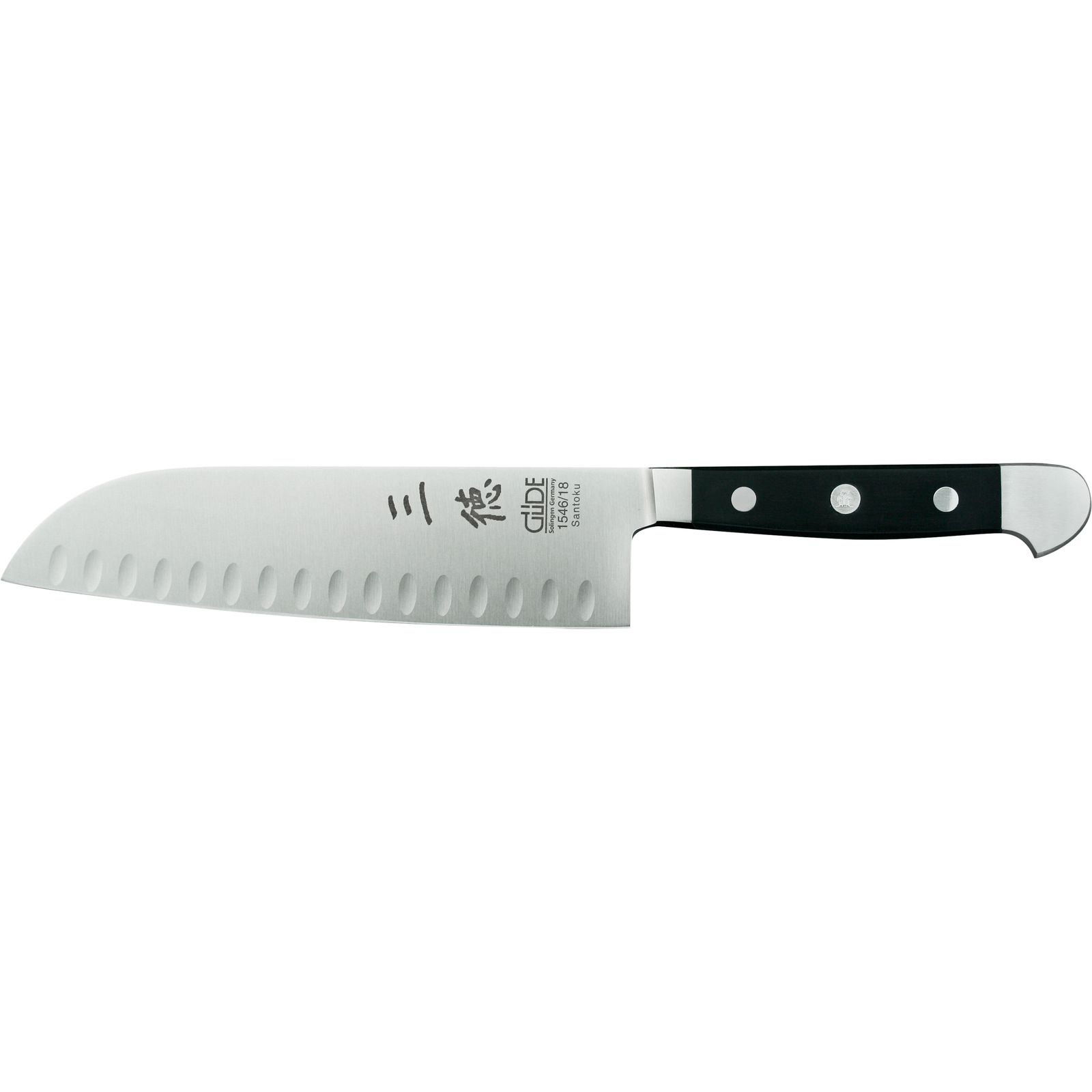 Alpha Santoku Kochmesser 18cm Kulle