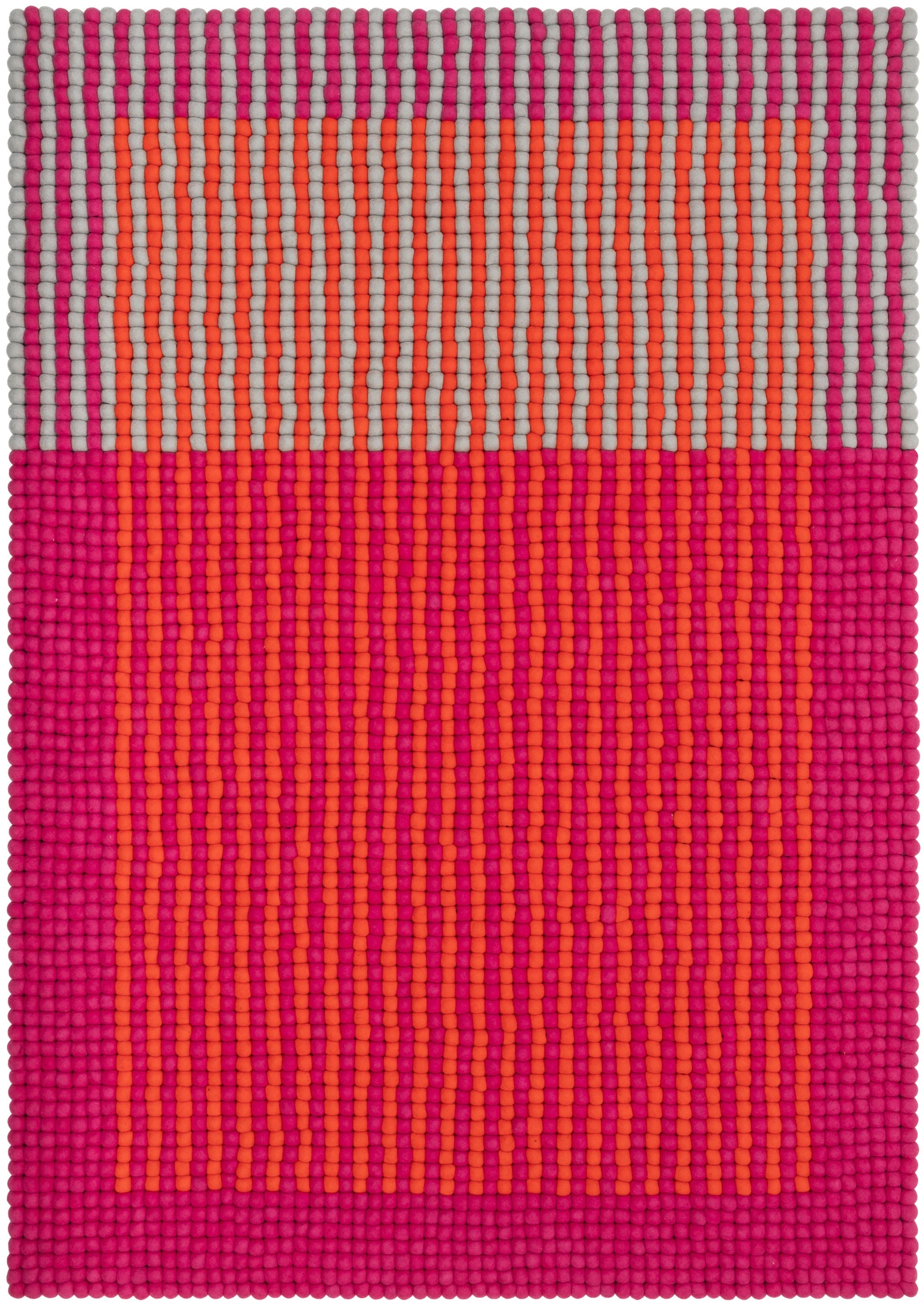 myfelt Tahiti Rugs Blau, Beige aus Schurwolle