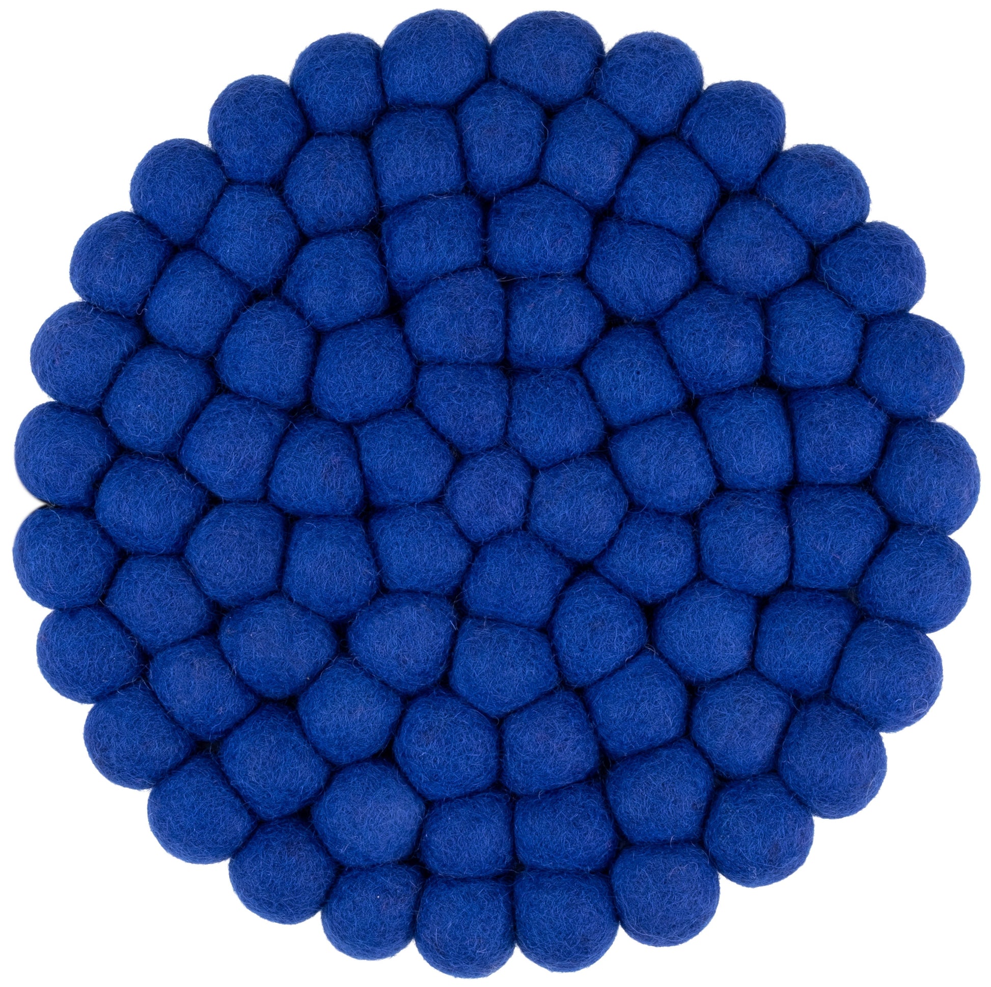 myfelt Isa Untersetzer Blau aus Schurwolle