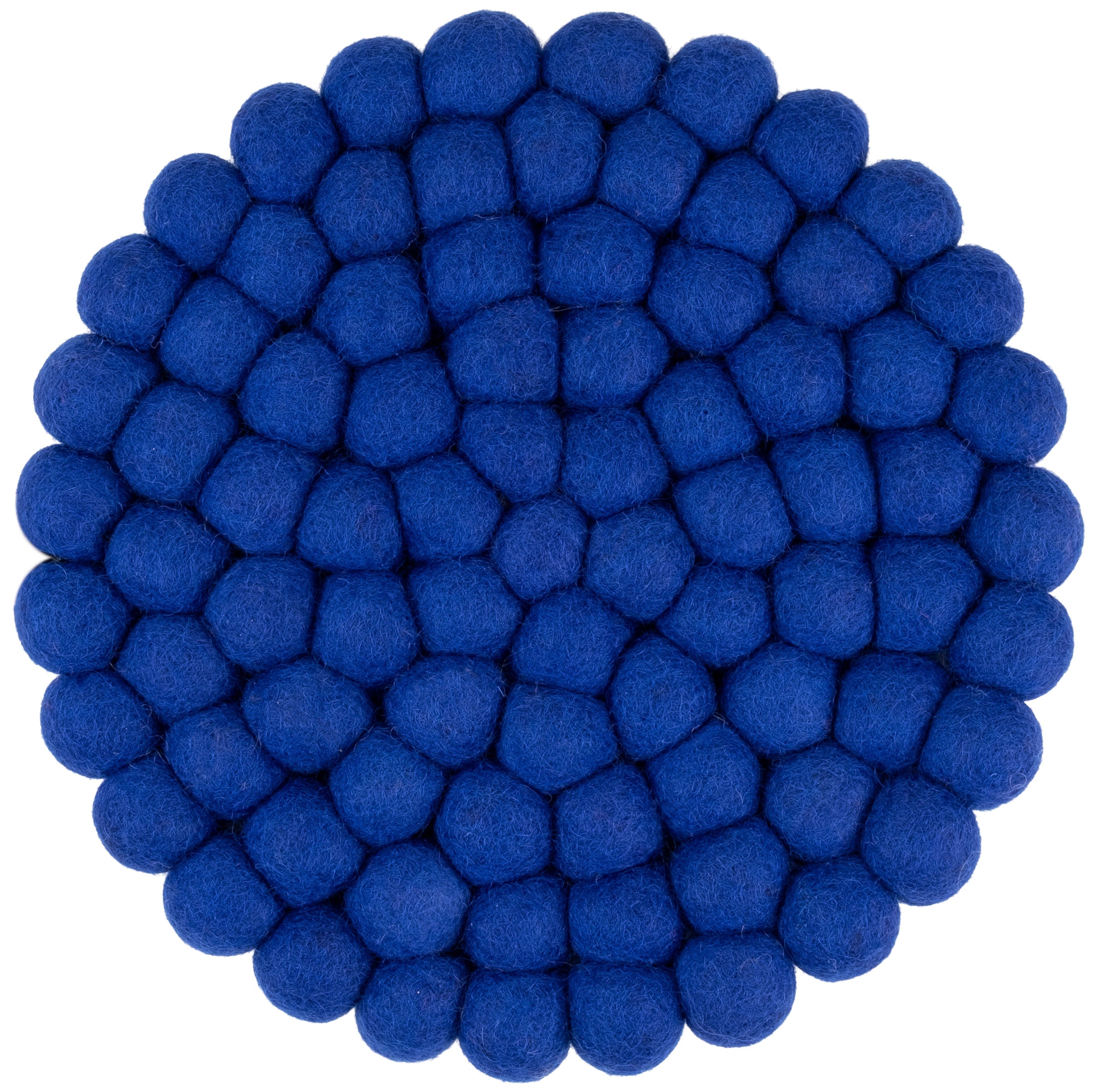 myfelt Isa Untersetzer Blau aus Schurwolle