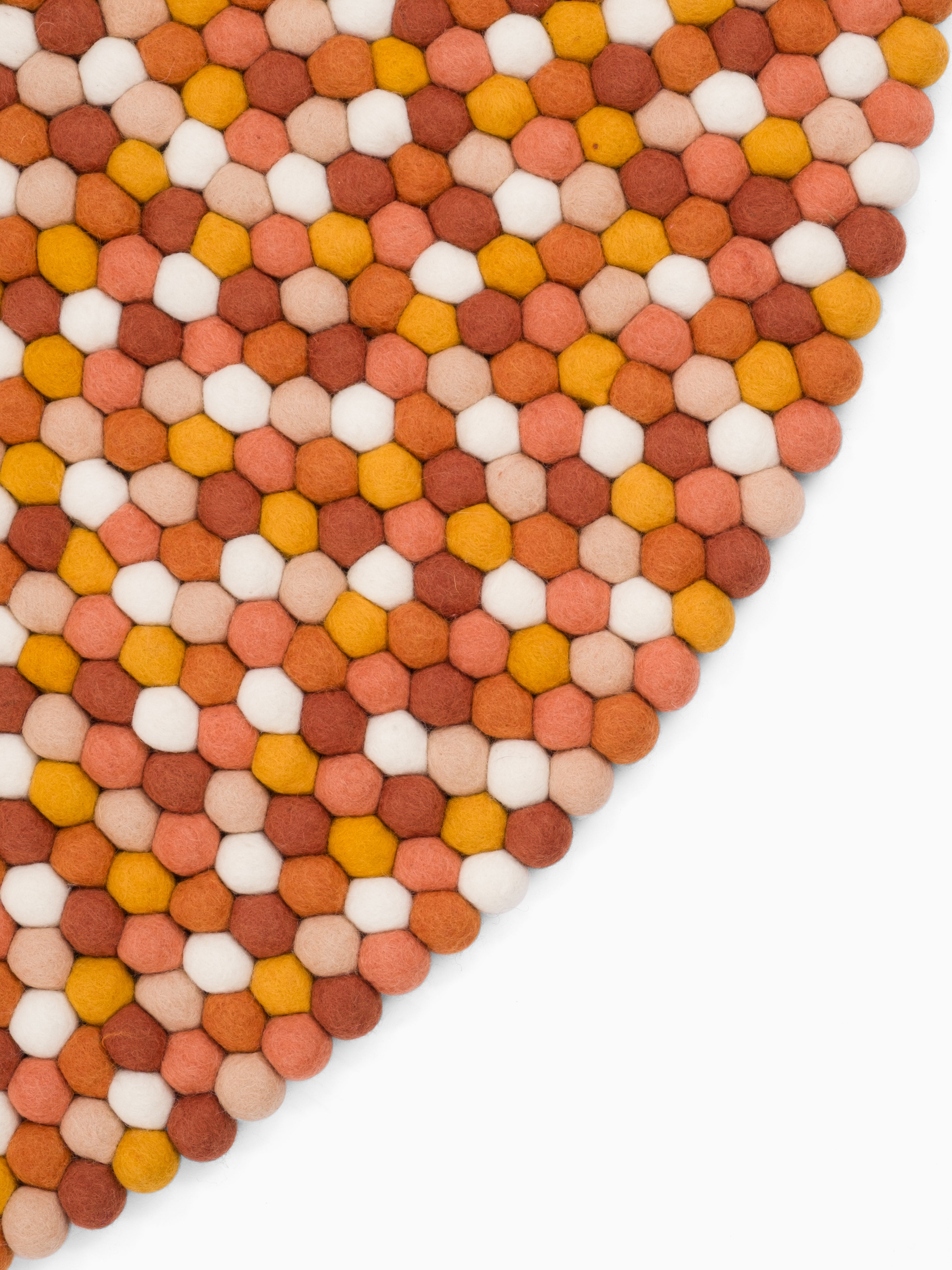 myfelt Juna Rugs Braun, Orange, Gelb aus Schurwolle – Bild 6