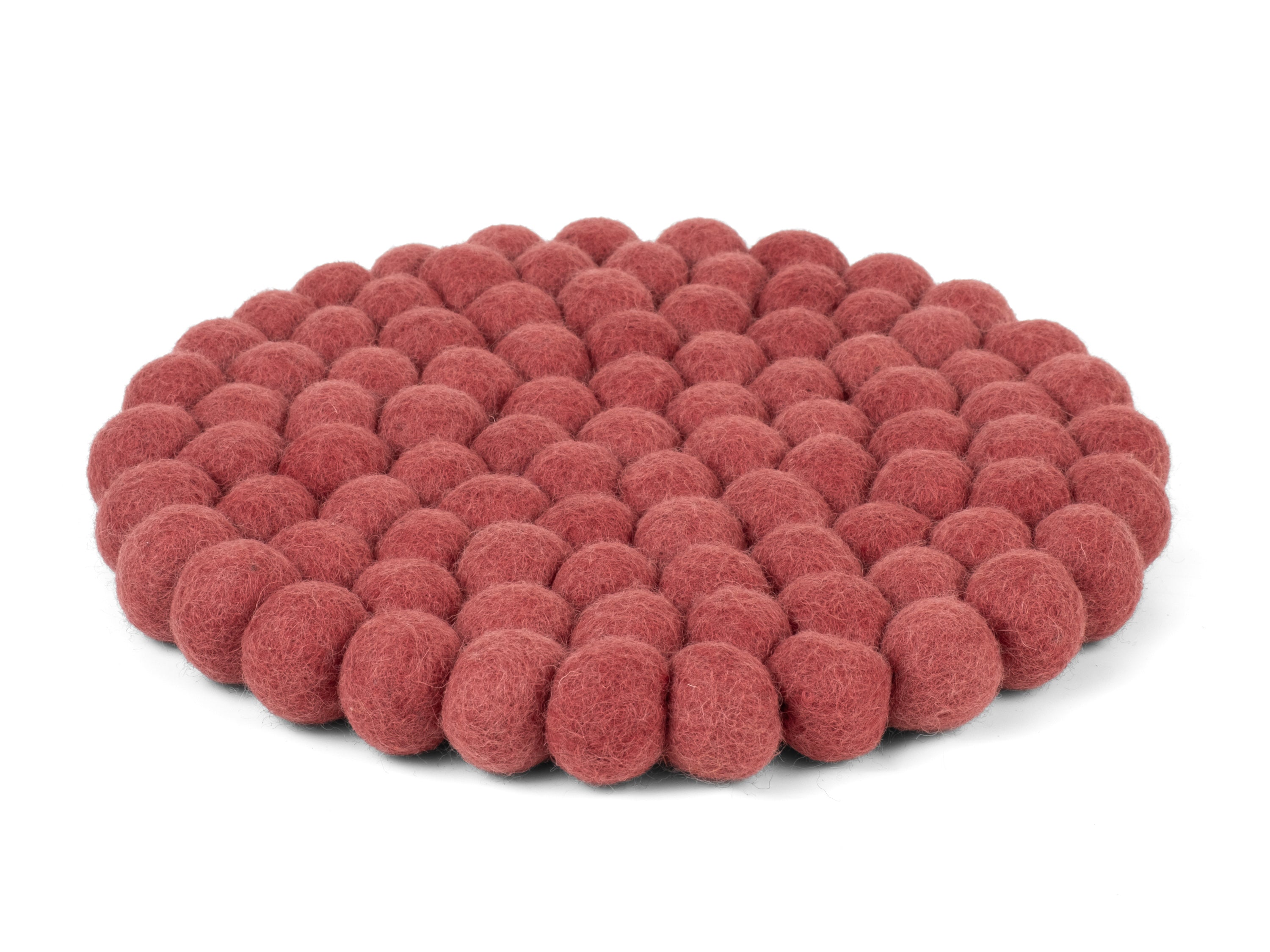 myfelt Kaja Untersetzer Rot aus Schurwolle – Bild 2