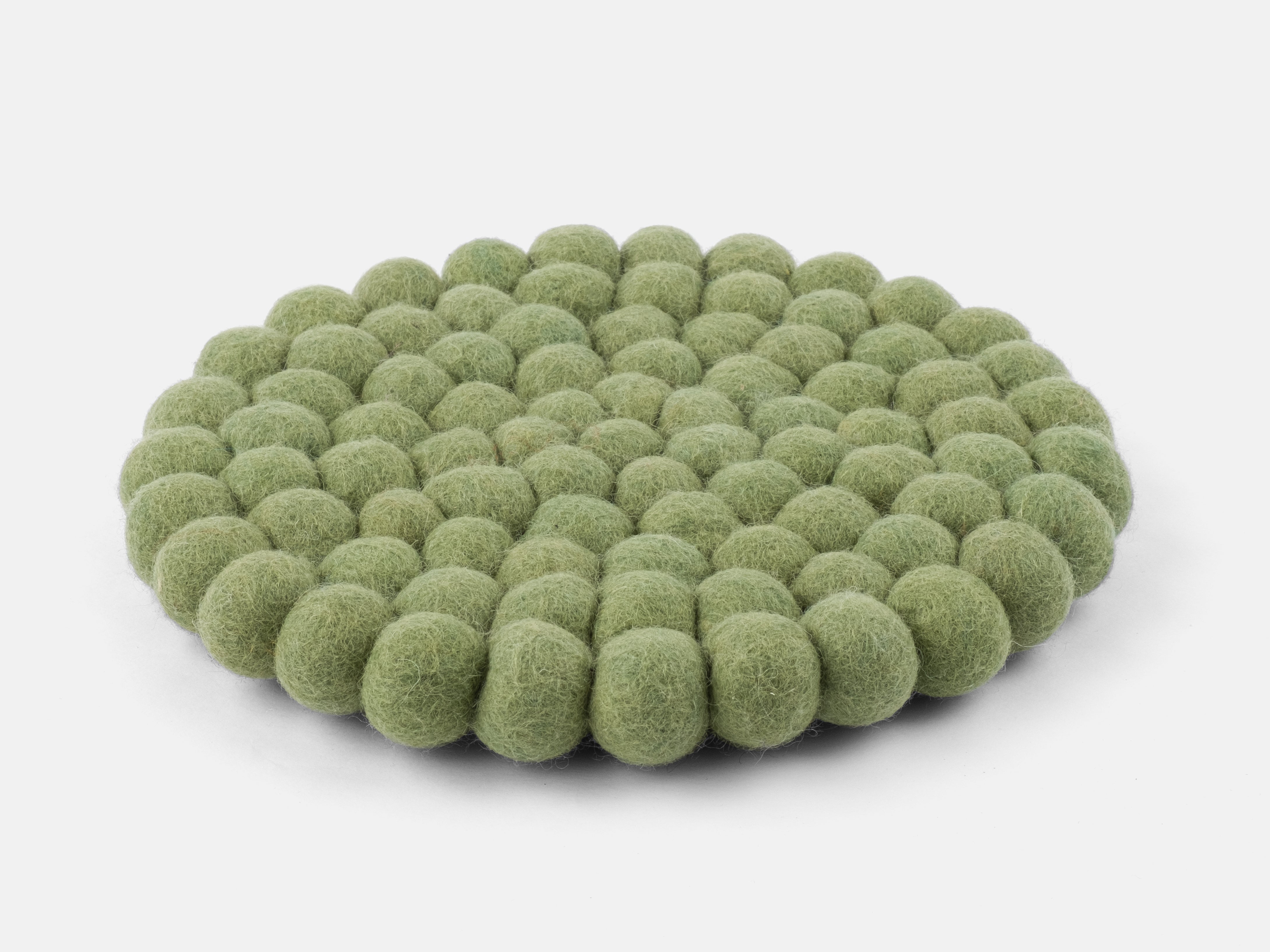 myfelt Kaspar Untersetzer Grün aus Schurwolle – Bild 2