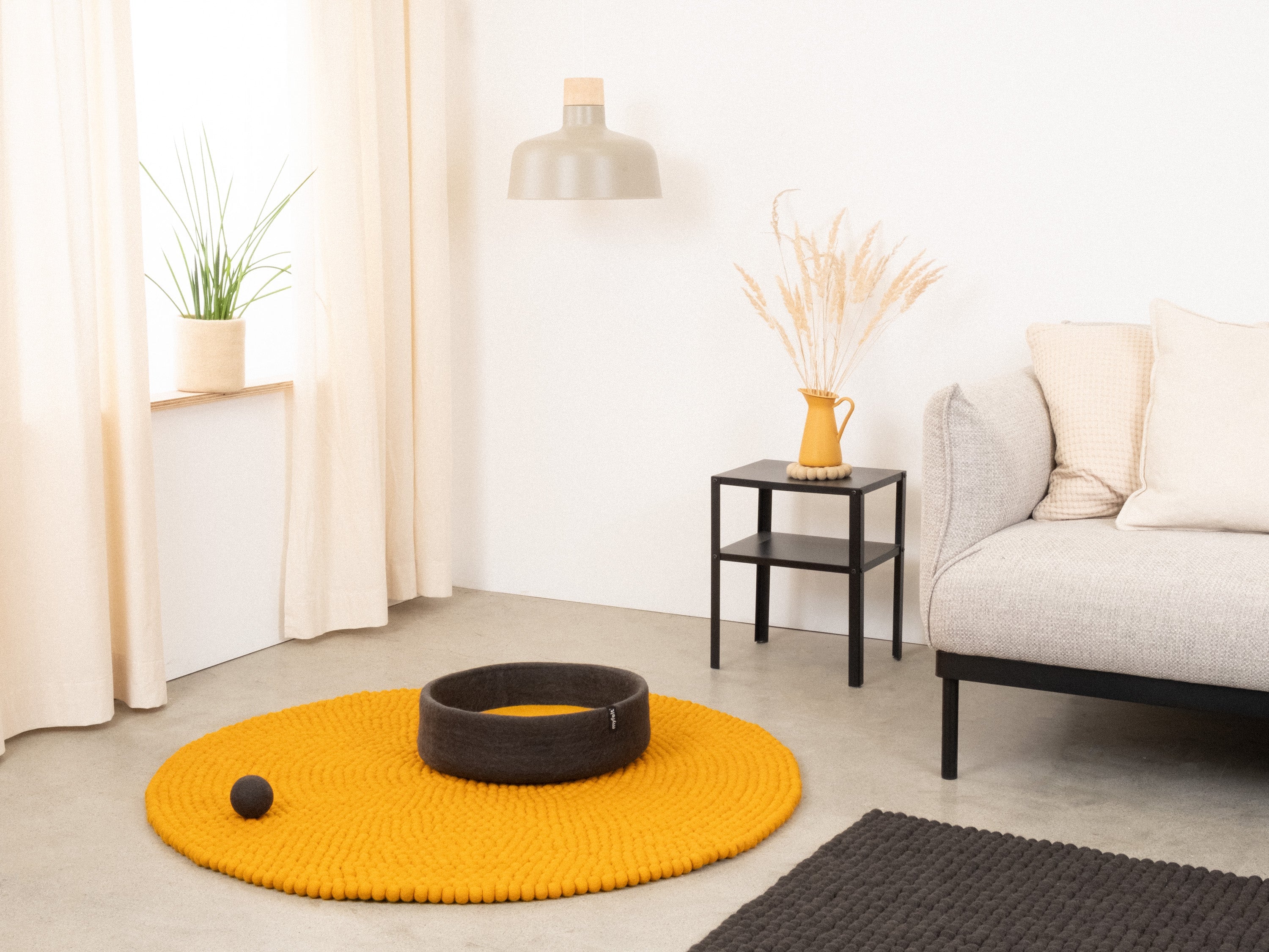 myfelt Kuno Hundekorb Hundebett aus Schurwolle – Bild 5