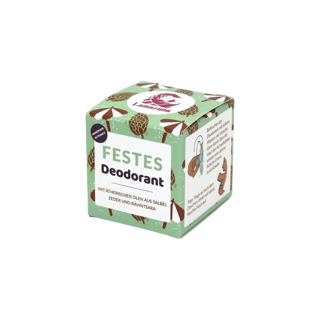 Lamazuna Festes Deodorant Salbei Zedernholz 30 ml