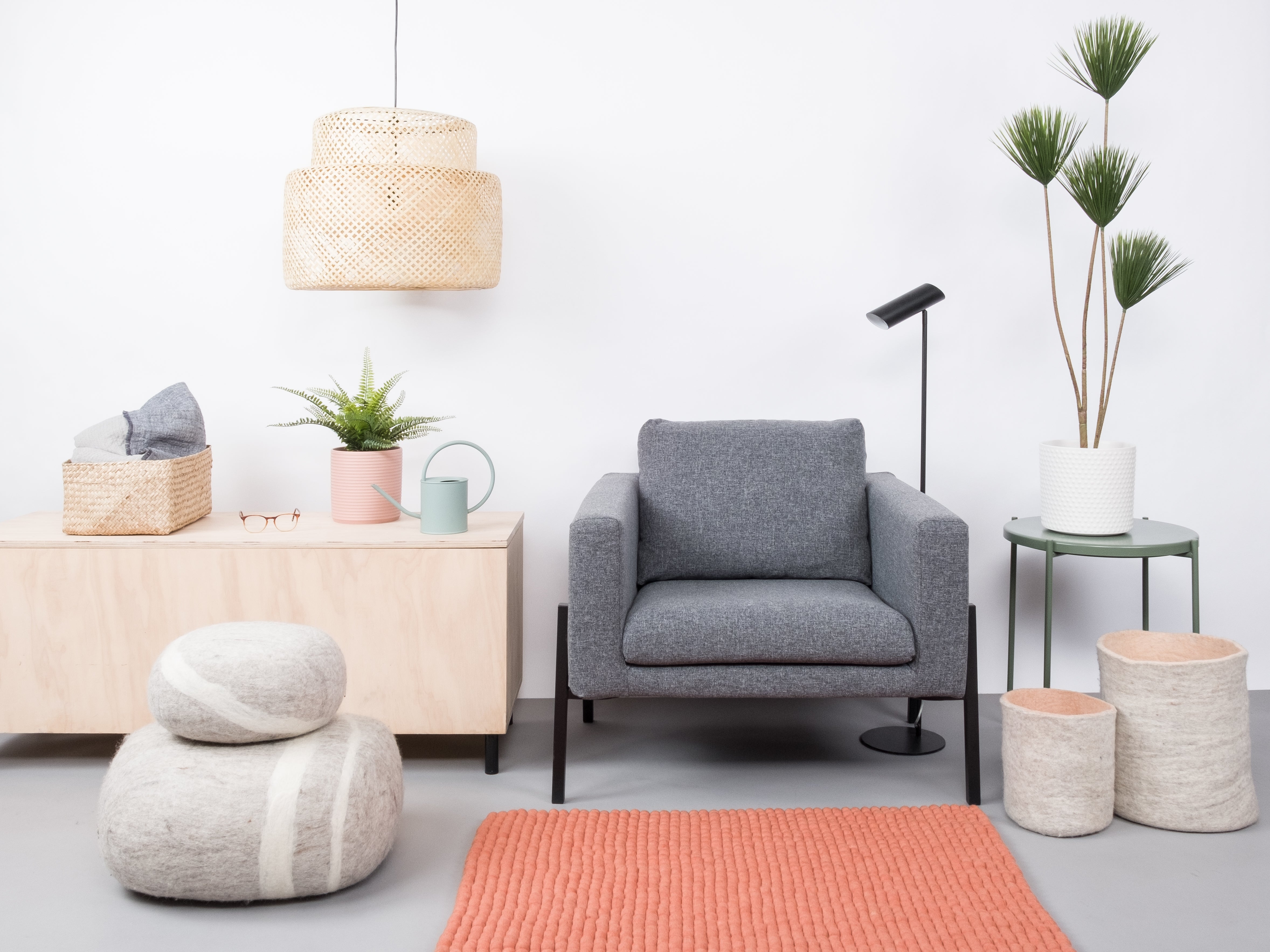 myfelt Lea Filzkugelteppich aus Schurwolle – Bild 5