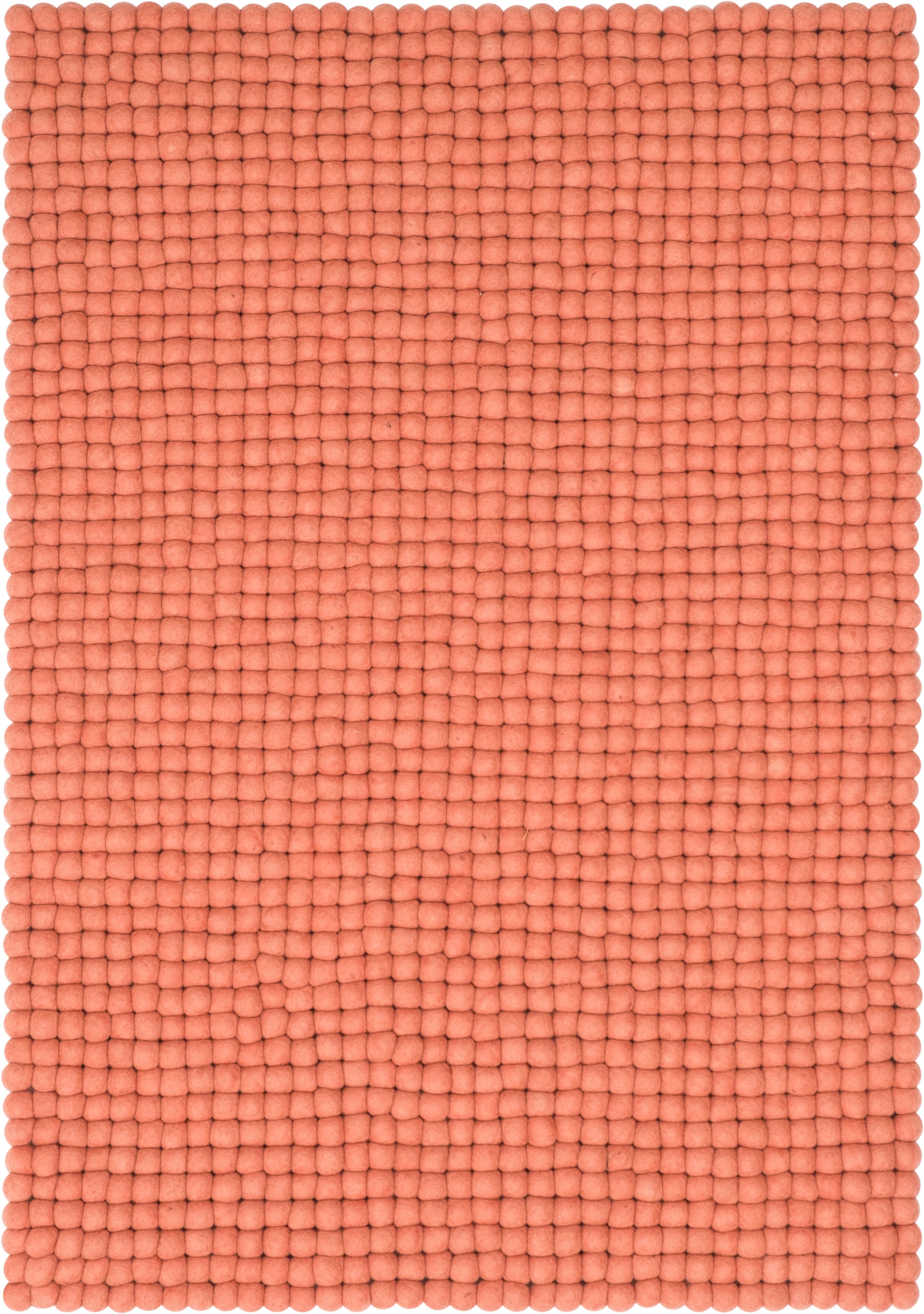 myfelt Lea Filzkugelteppich aus Schurwolle