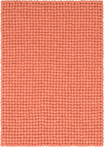 myfelt Lea Filzkugelteppich aus Schurwolle